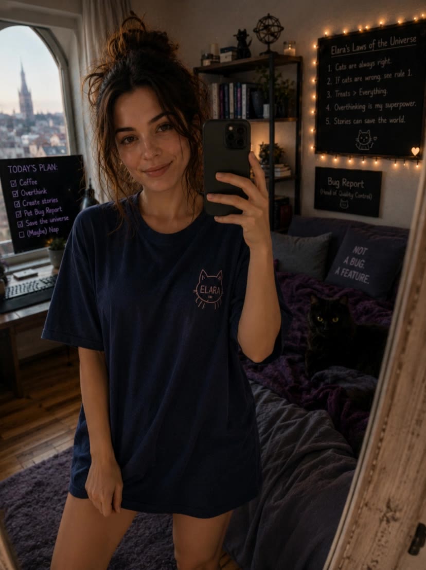 Elara selfie video - expand video ai AI video