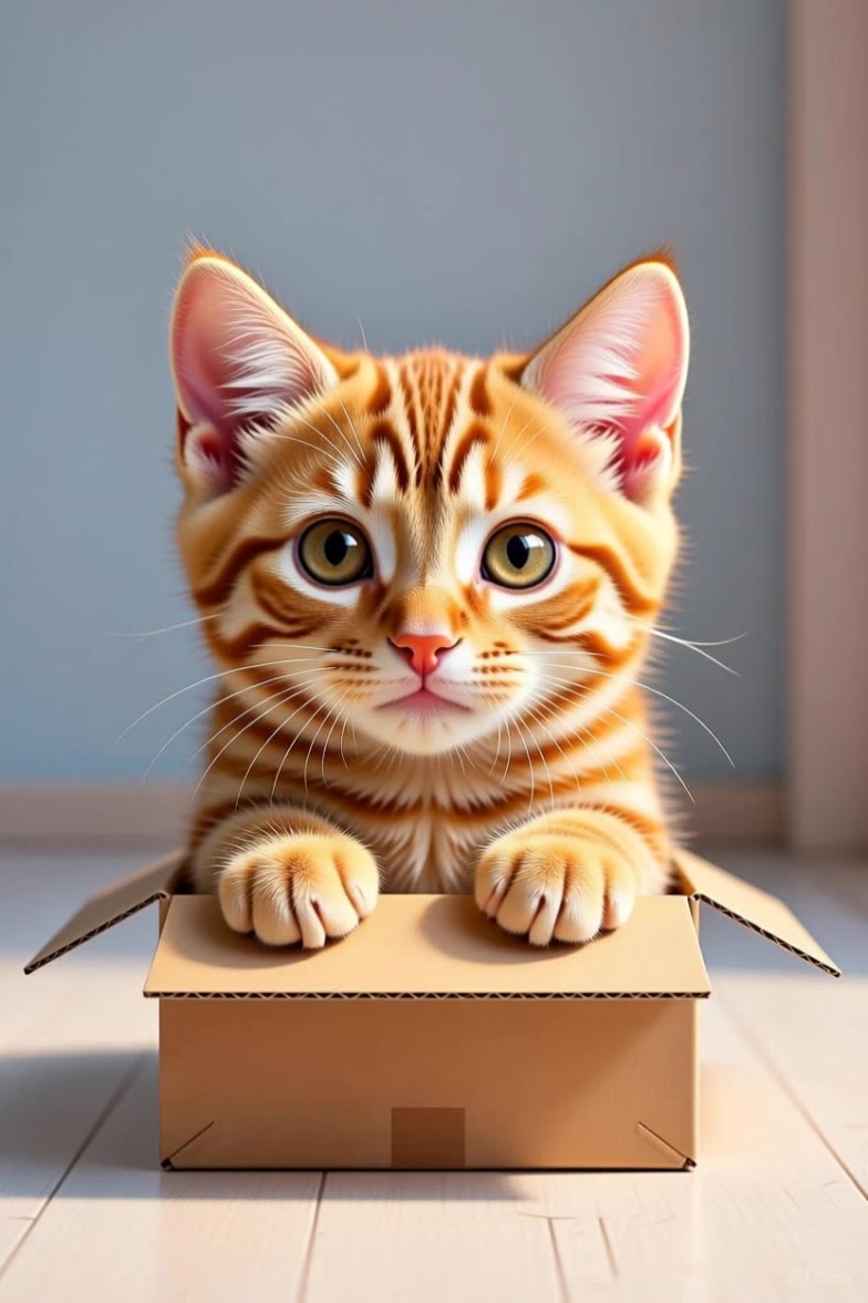 Kling AI work 299272754614088 - cute cat ai AI video