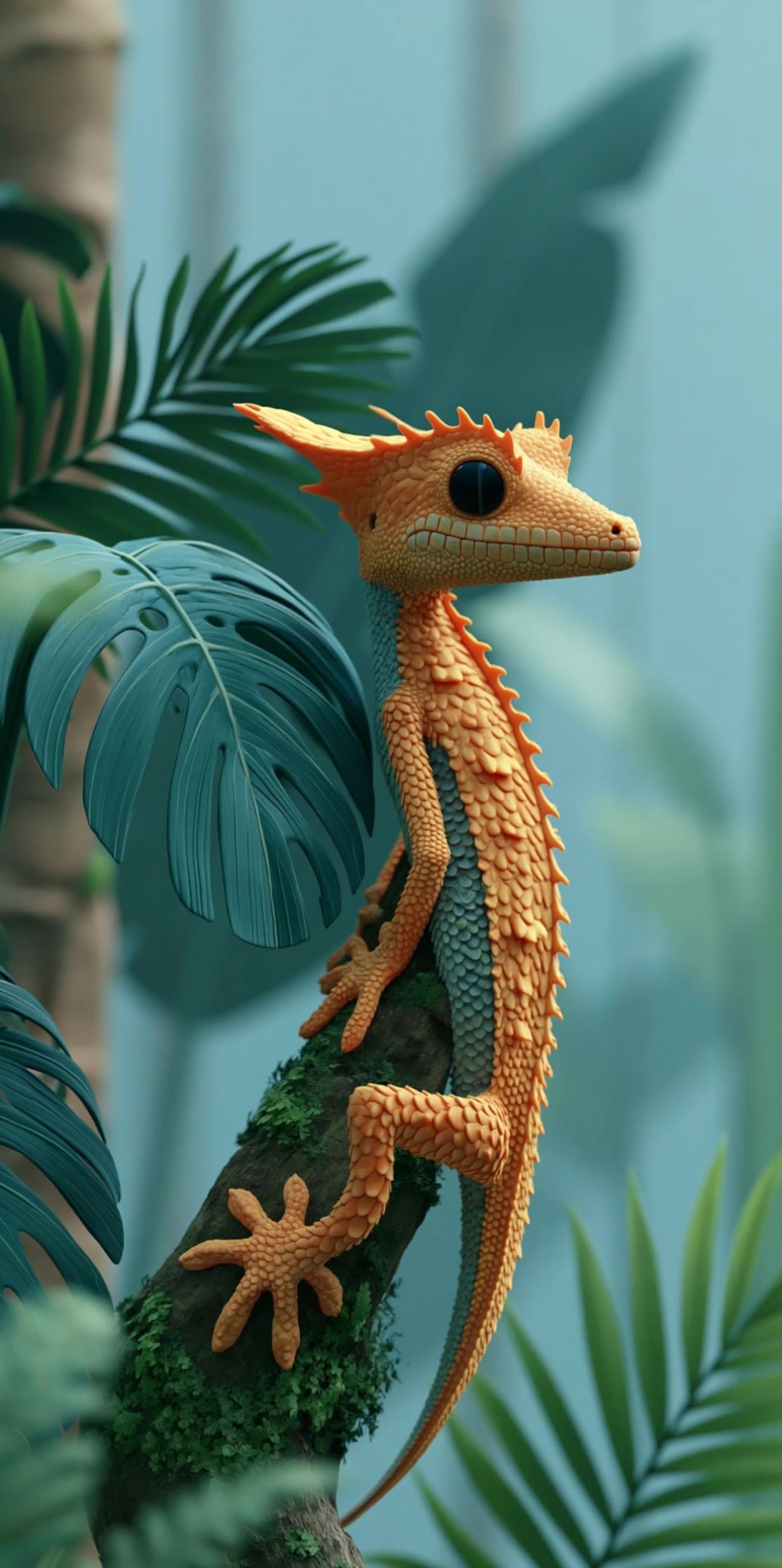 Kling AI work 311975844616843 - lizard ears AI video