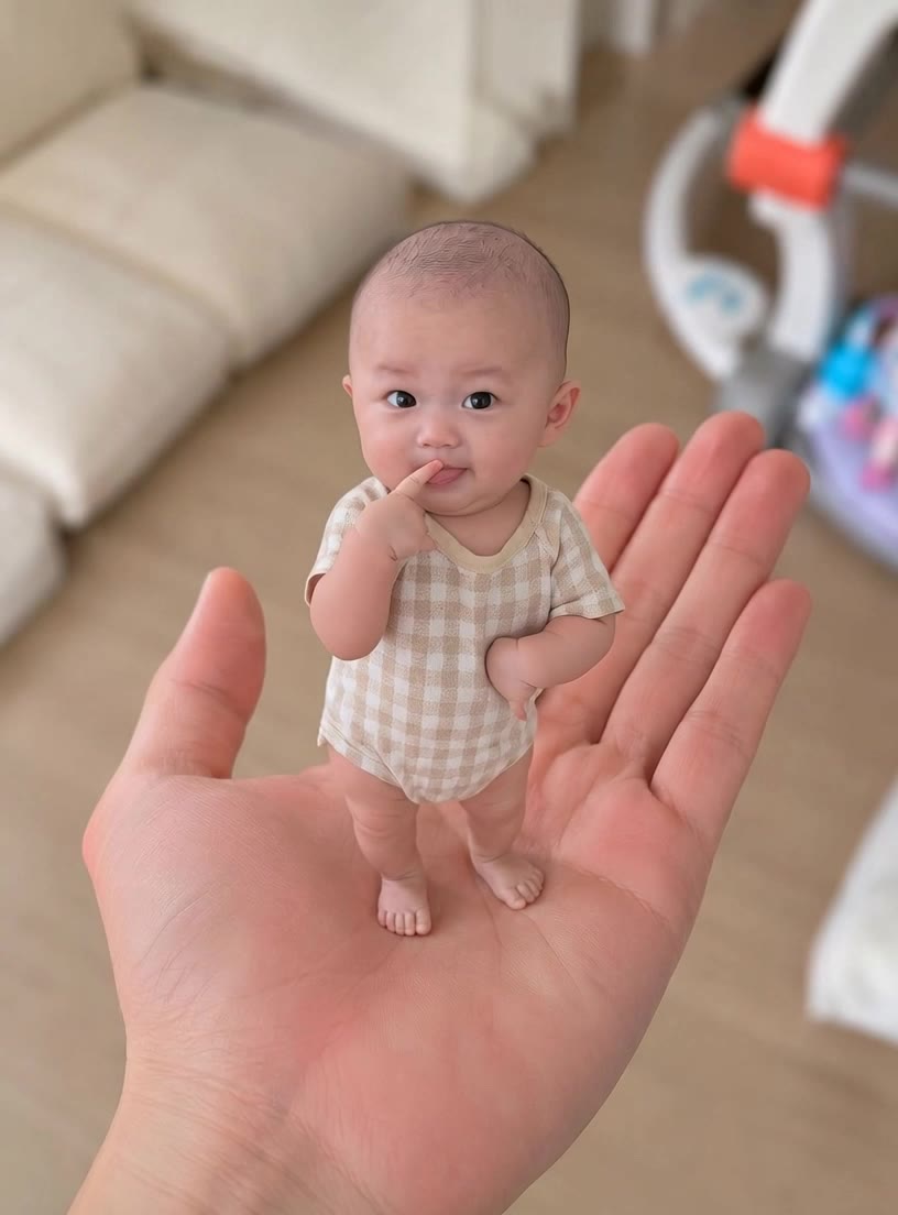 little baby best  dance video  - fire ai video AI video