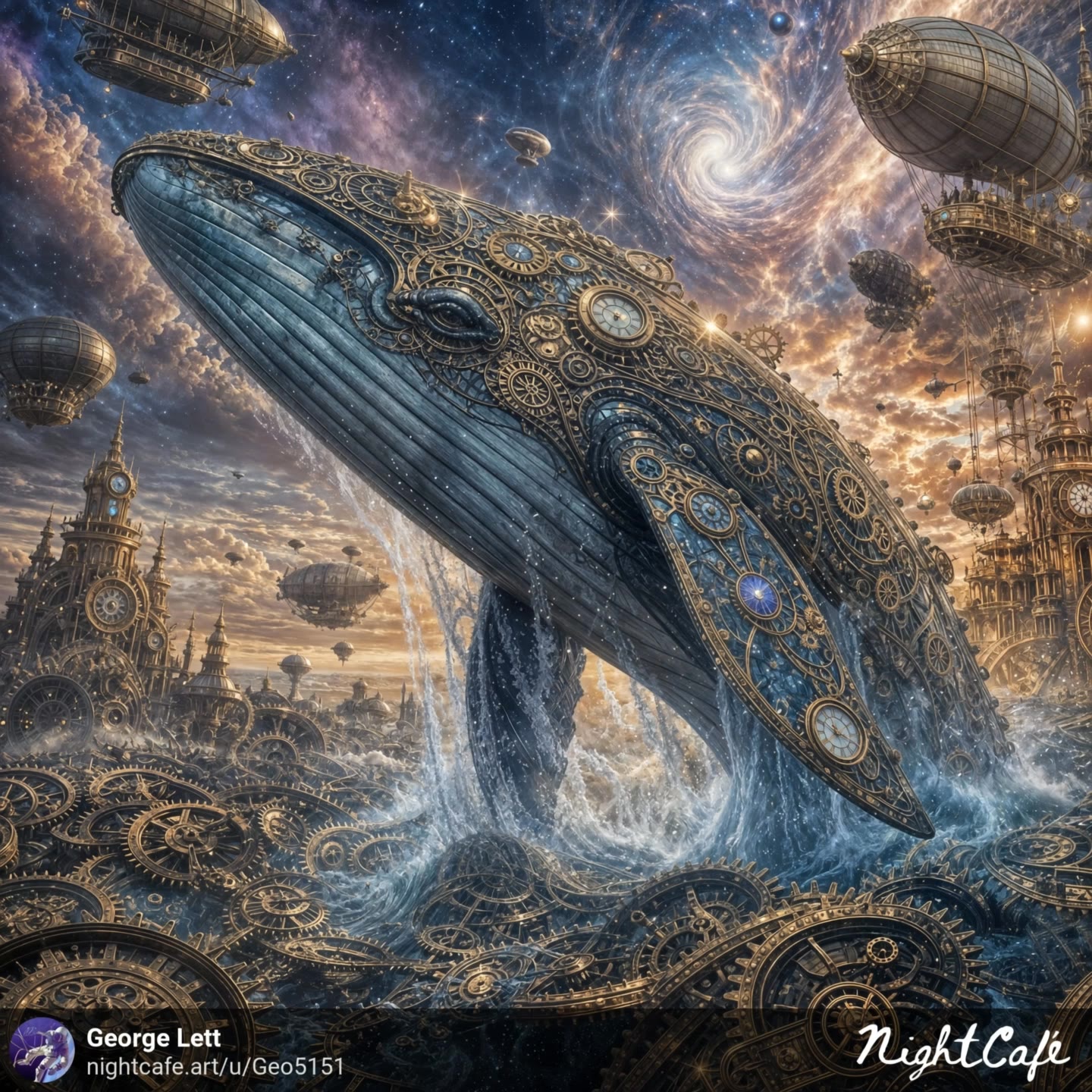 Universal Whale - whale desktop wallpaper AI video