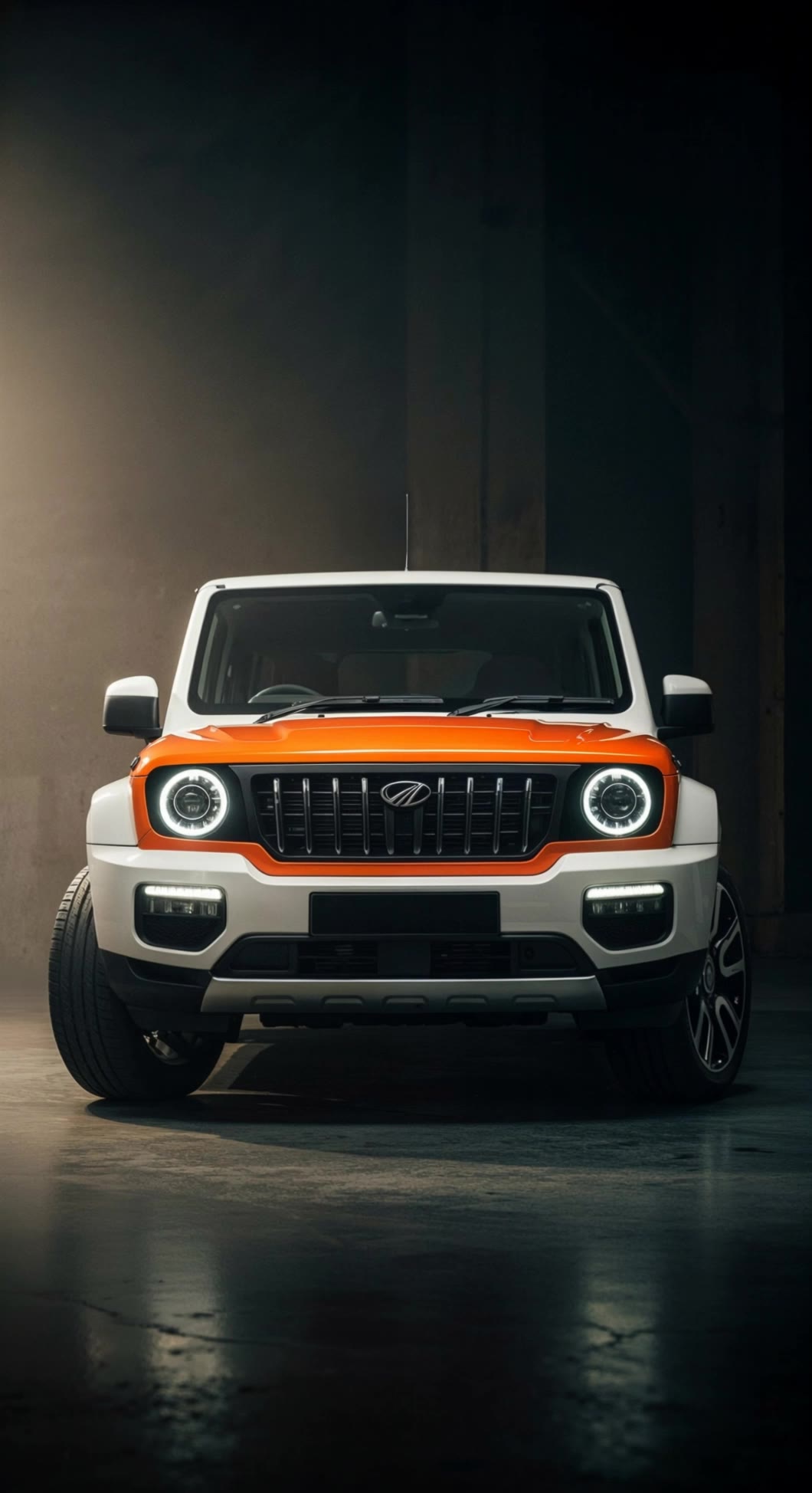 Car Ad - step 2 pushing car AI video