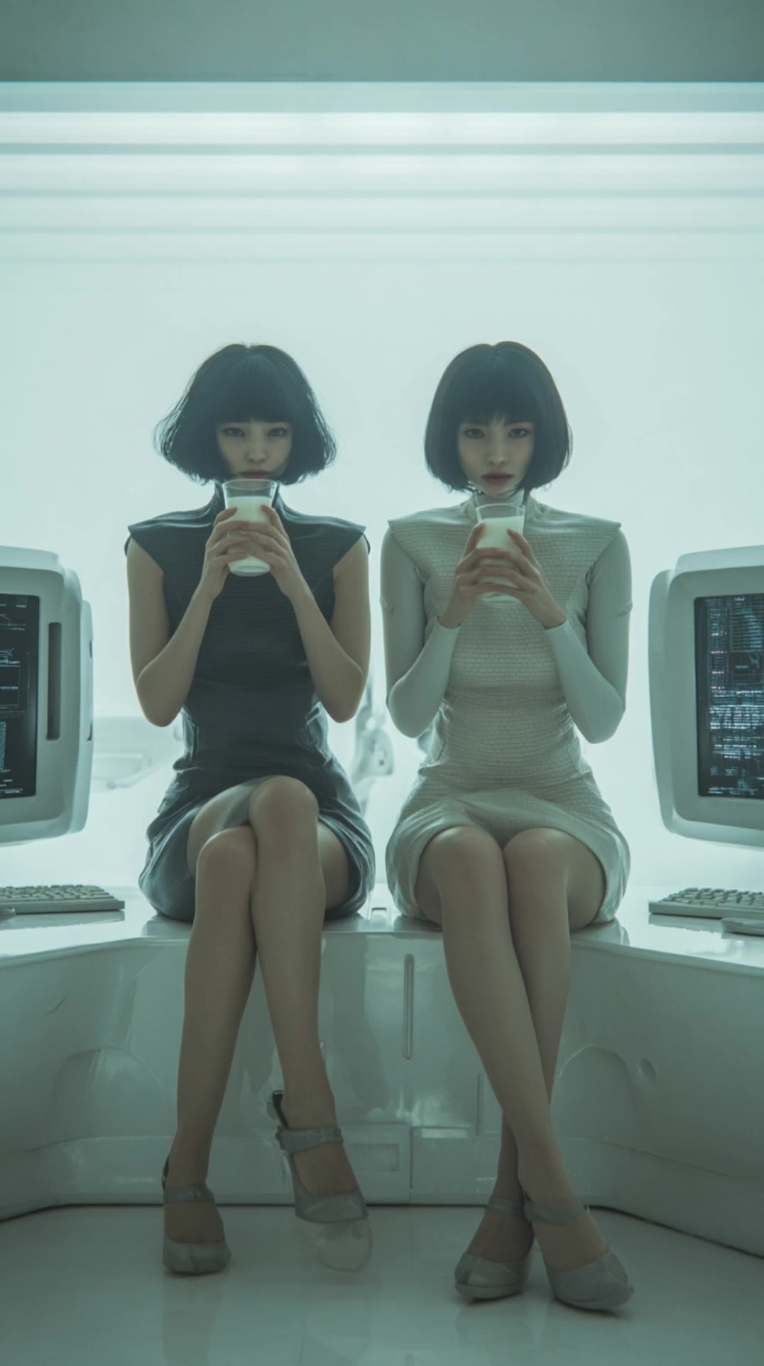 Drinking Milk - milk video AI video