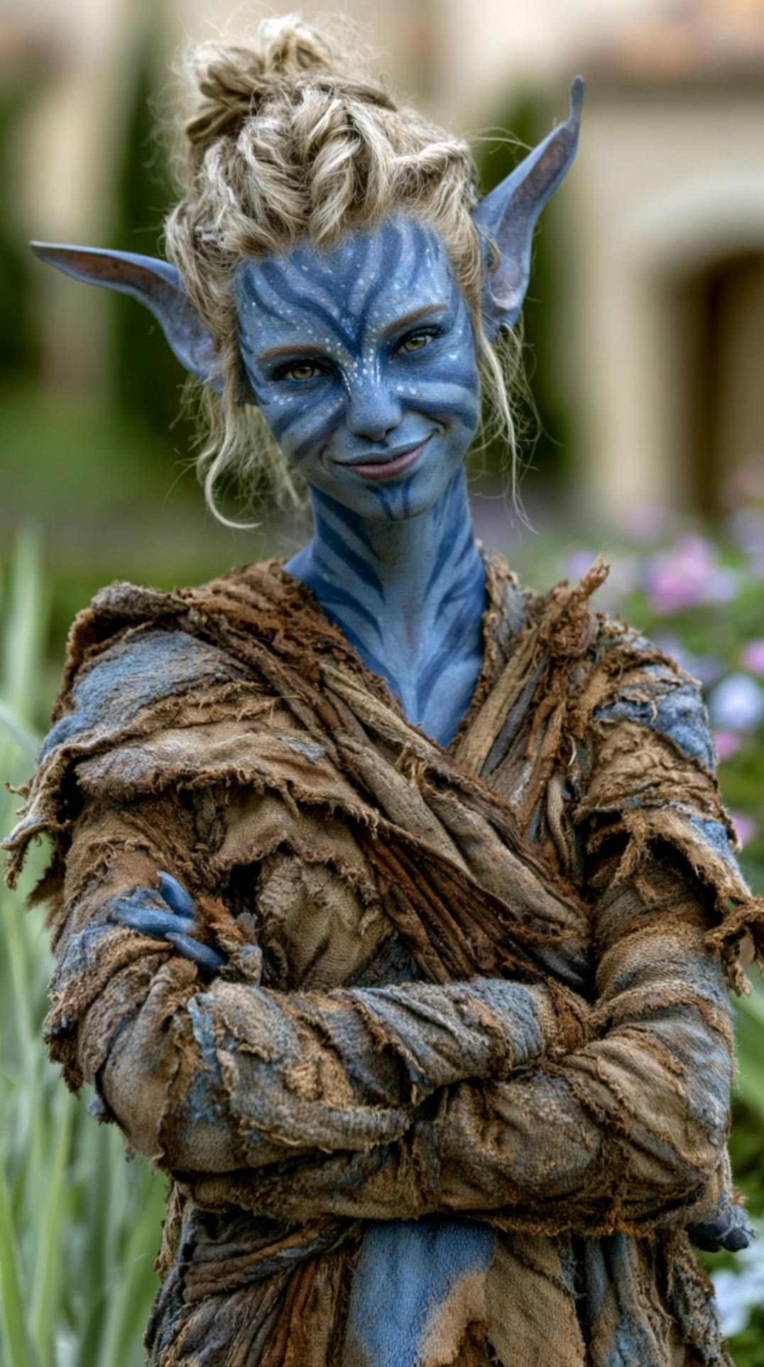 blue elf - how ro make blue AI video
