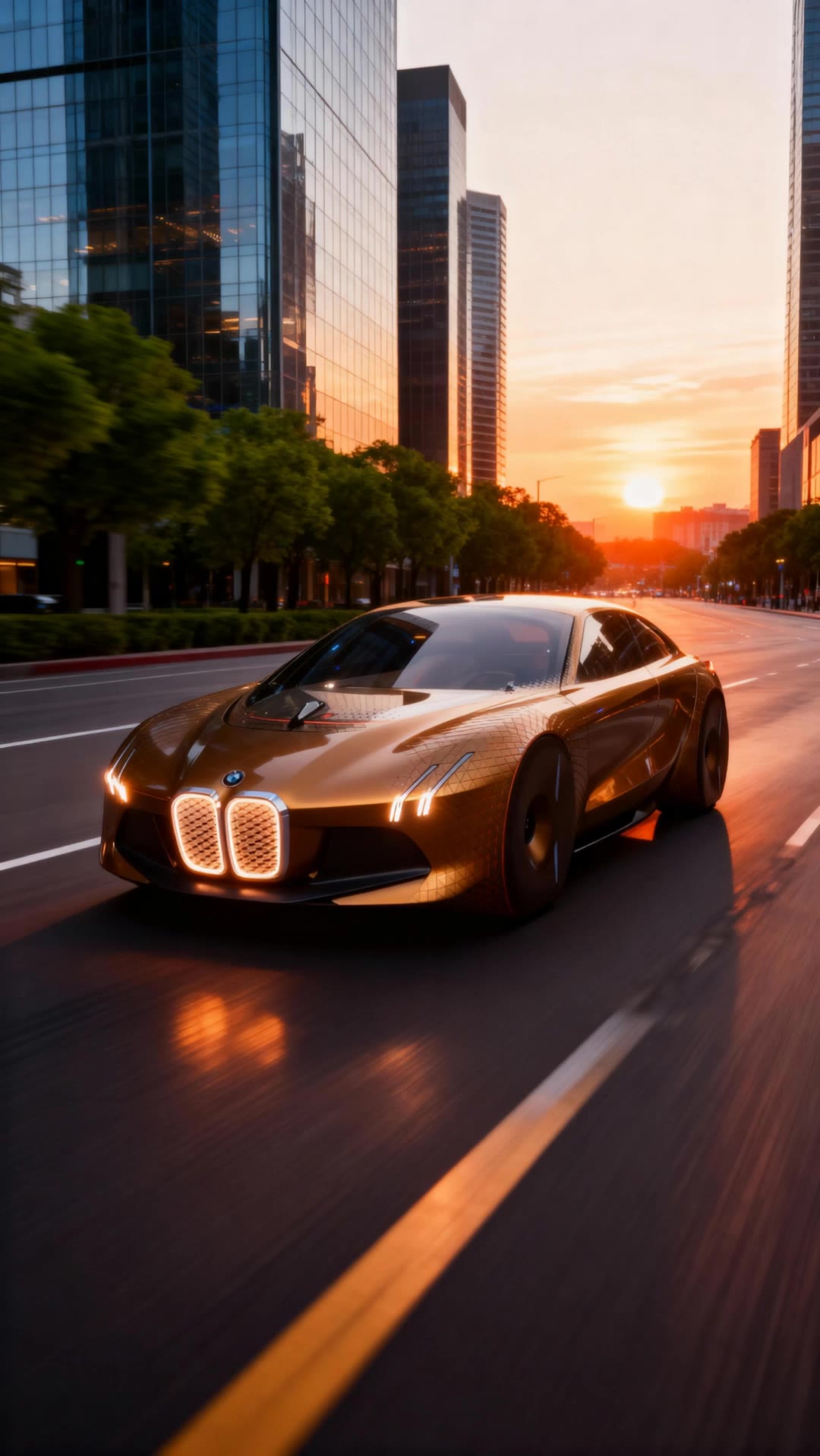 BMW vision next 100 - bmw kling ai AI video
