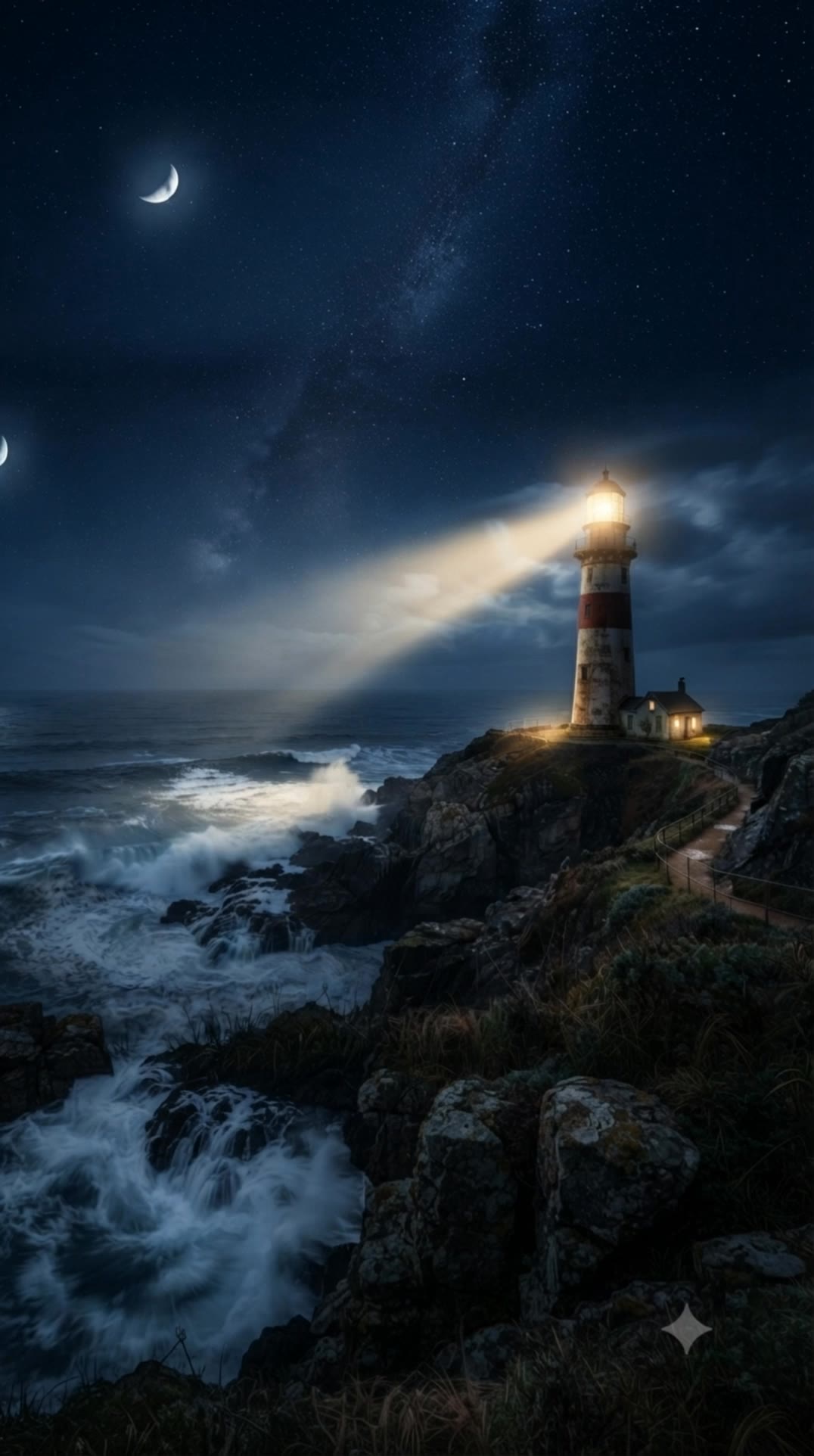 The Lighthouse - american traditional lighthouse tattoo AI video