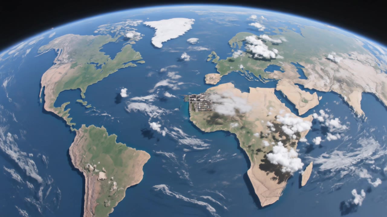 Kling AI work 315526455611524 - earth zoom out ai AI video