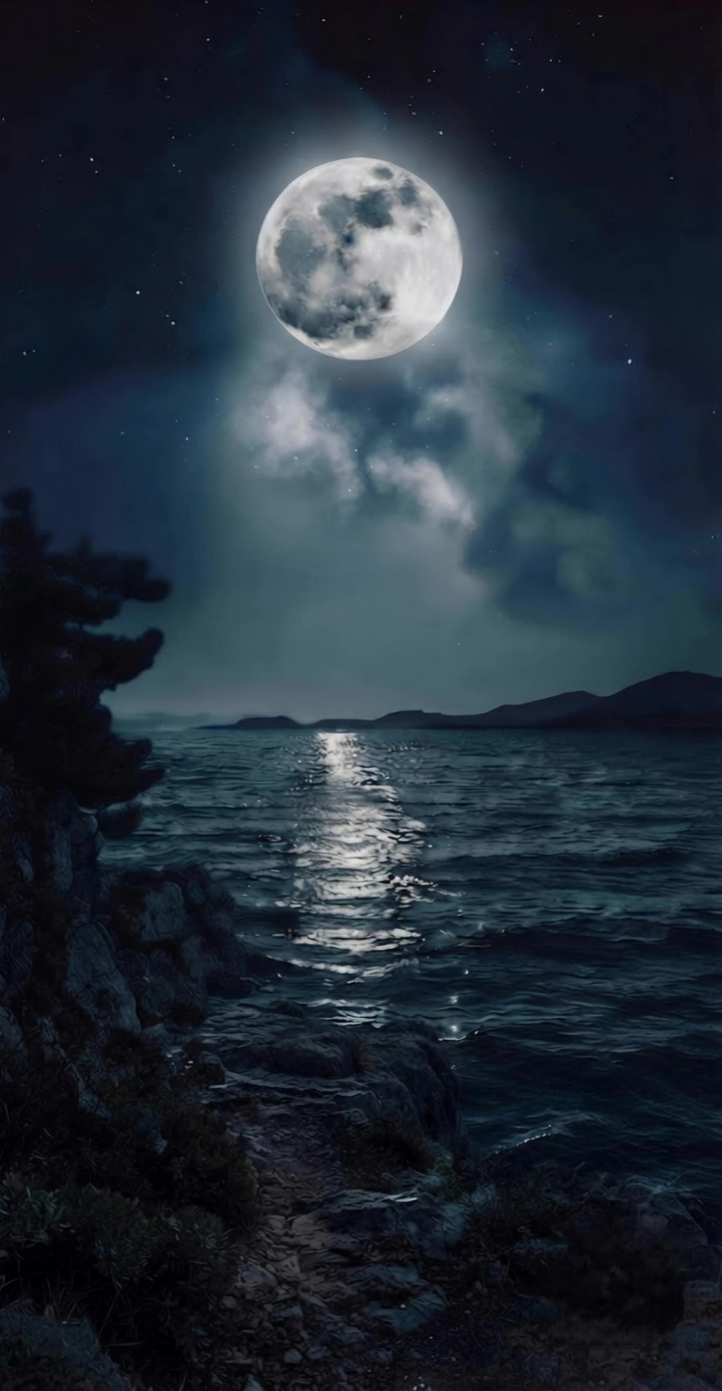 Moon - moon ai effect AI video