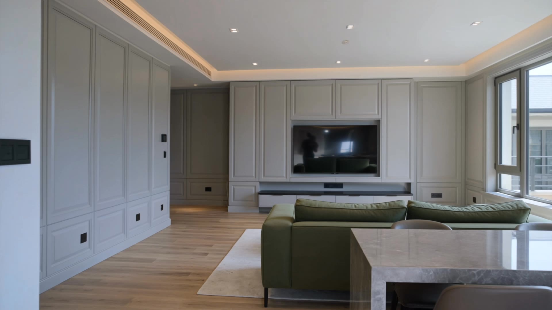 a modern house - house wallpaper AI video