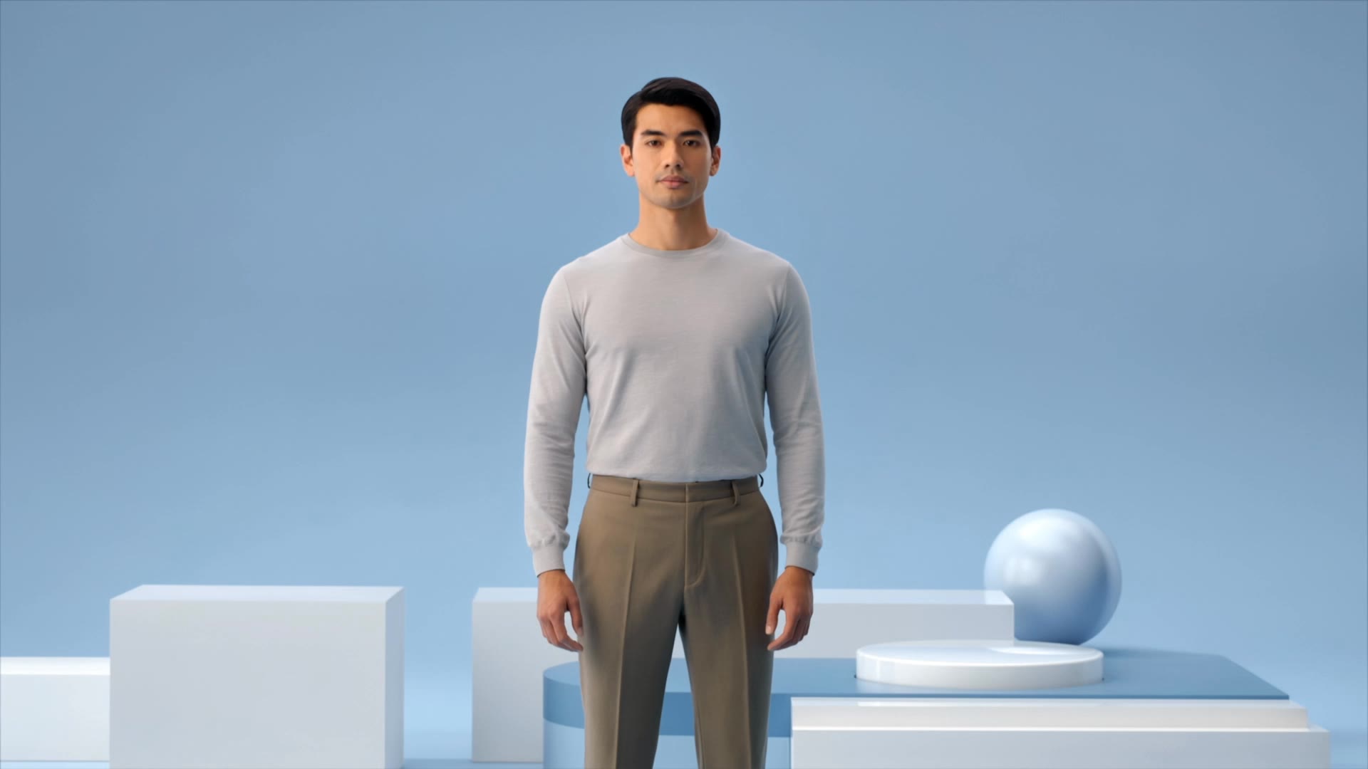 Men's Casual wear Elevate your e - long top men's hairstyle AI video