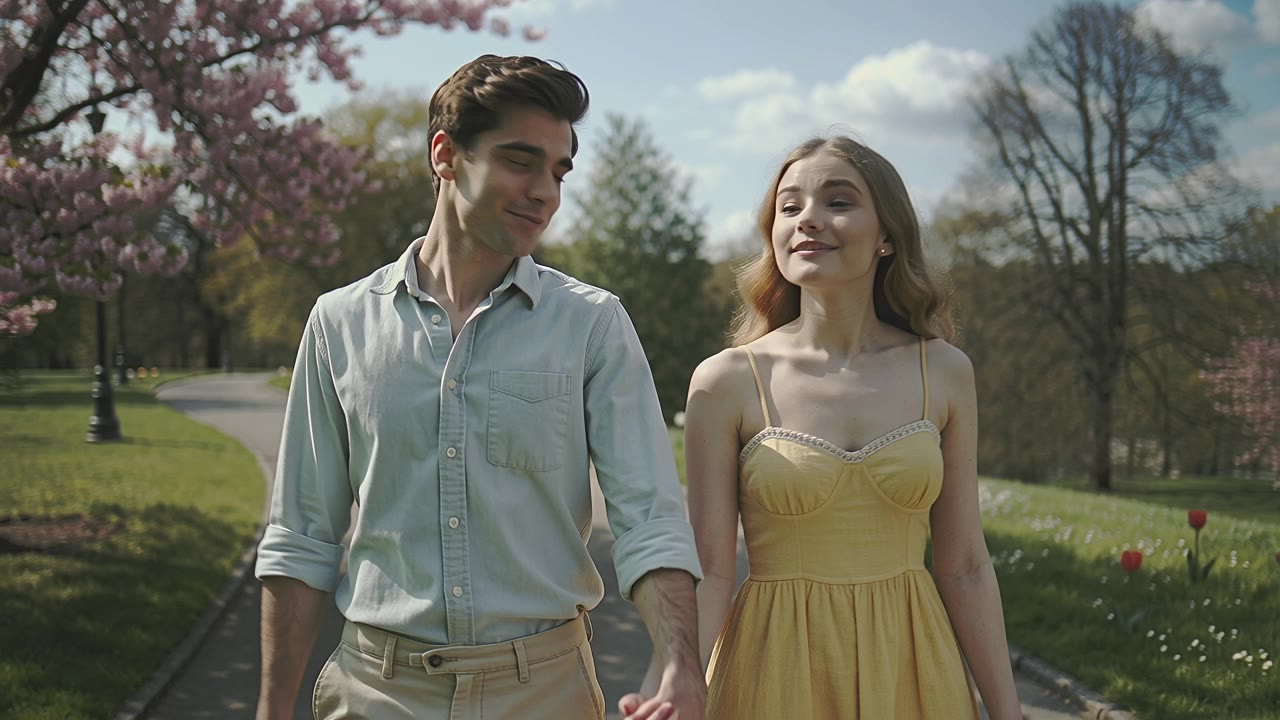 romantic scene - romantic wallpaper AI video