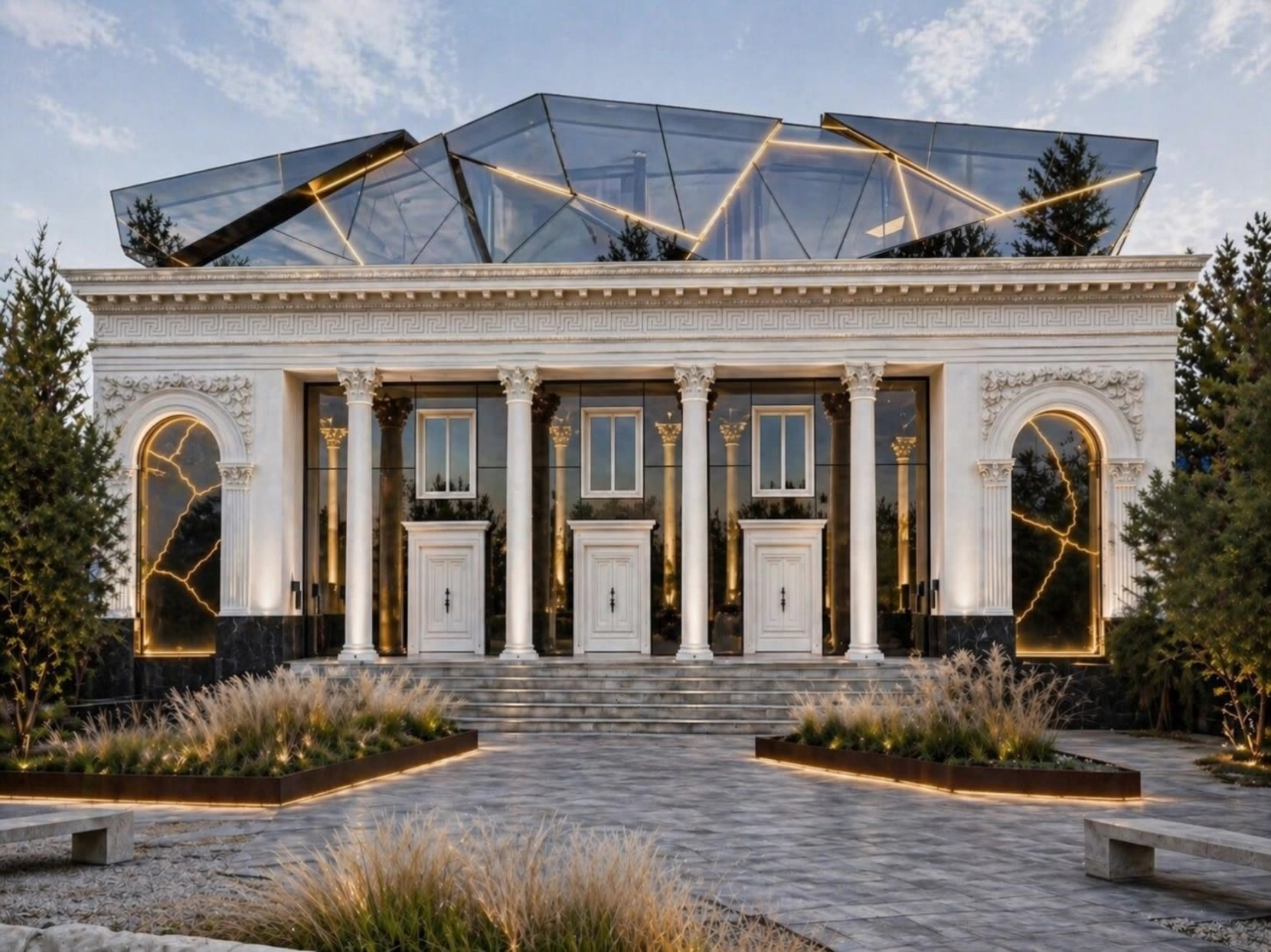 Kling AI work 311174241661467 - architectural visualisation AI video
