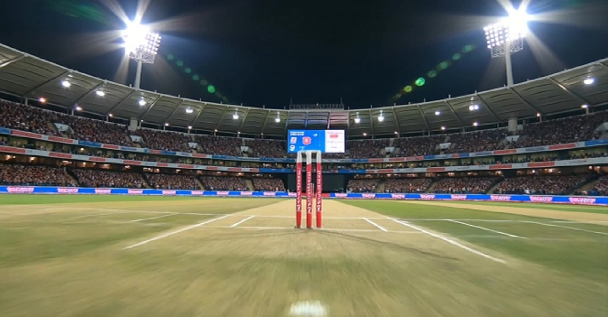 Stadium Flares - night stadium AI video