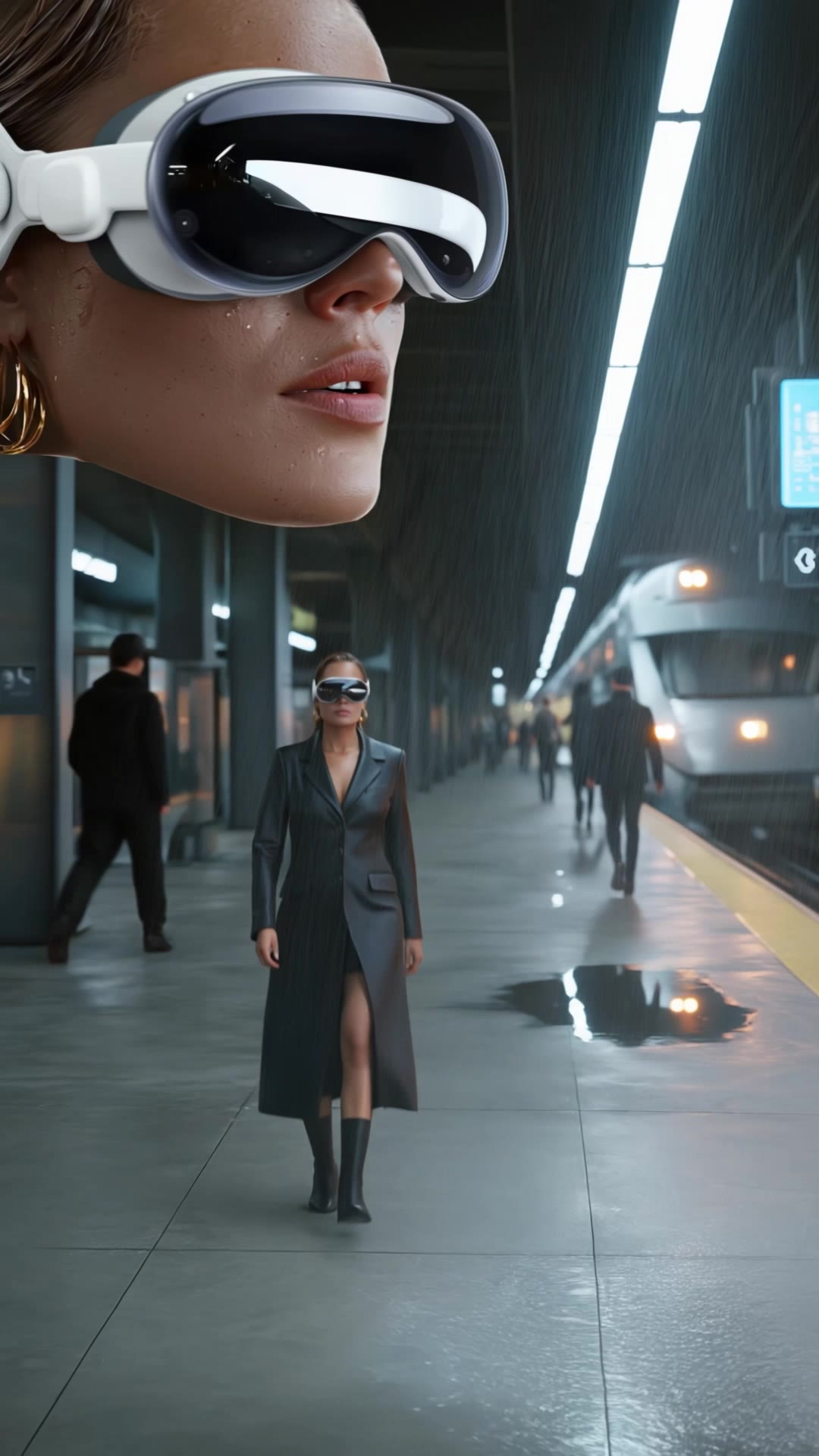 apple vision pro product ad - advertising video AI video