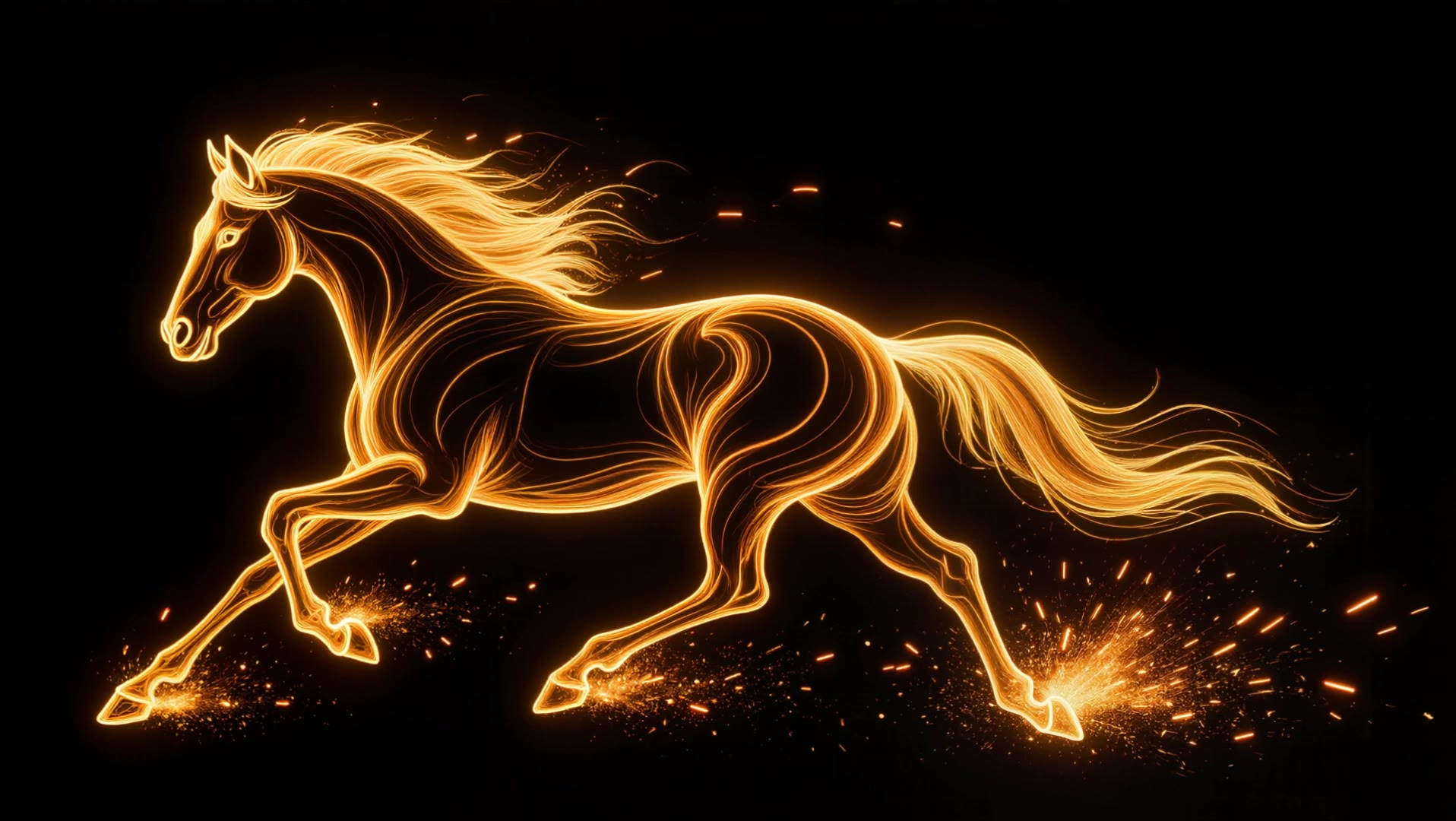 Fire Horse - ai dream art v1.2.0 AI video