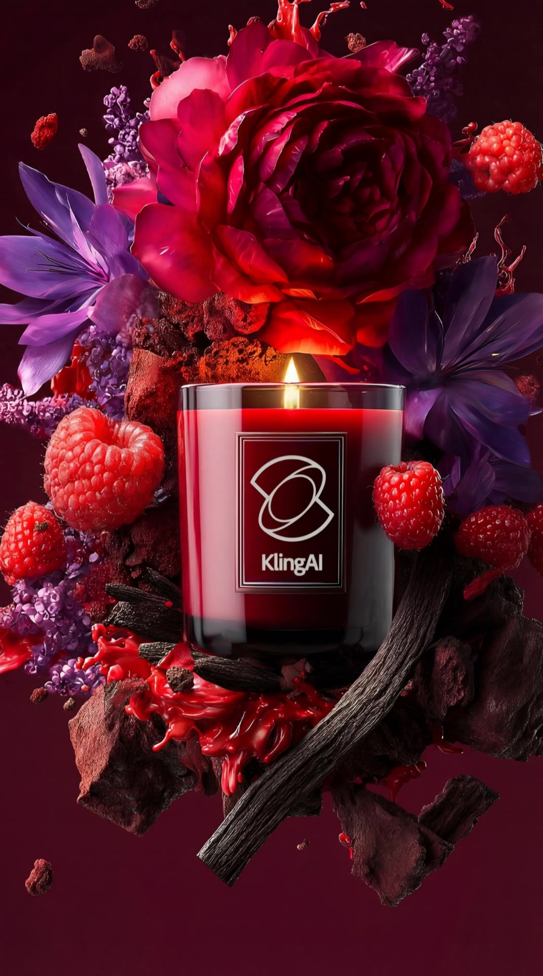 KlingAI SCENTED FLAME - klingai lipsync AI video