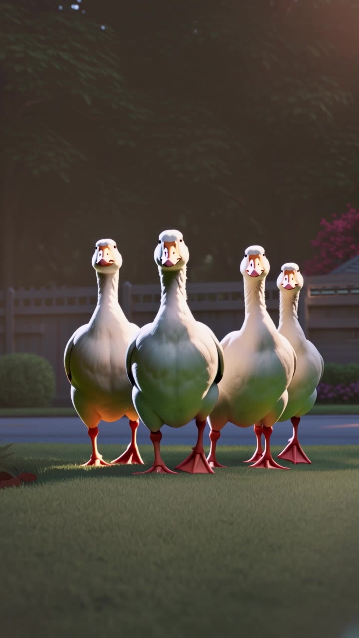 Rap Geese - rap desktop wallpaper AI video