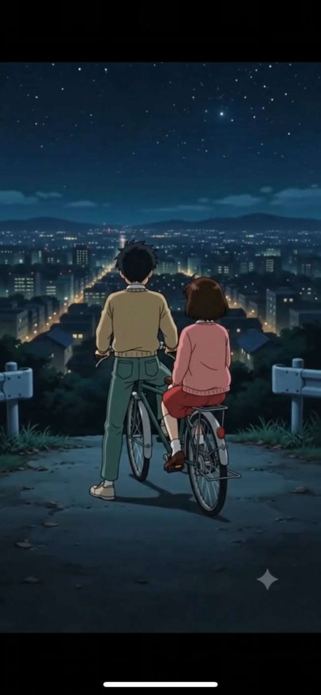 Kling AI work 317080887613337 - studio ghibli clouds AI video