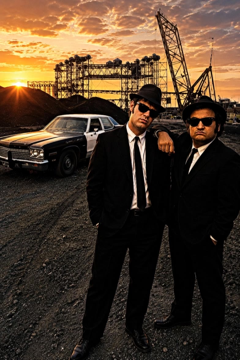 THE BLUES BROTHERS  - shoulder length hairstyles for round faces AI video