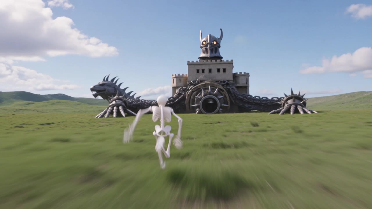 Recreated - image merger AI video