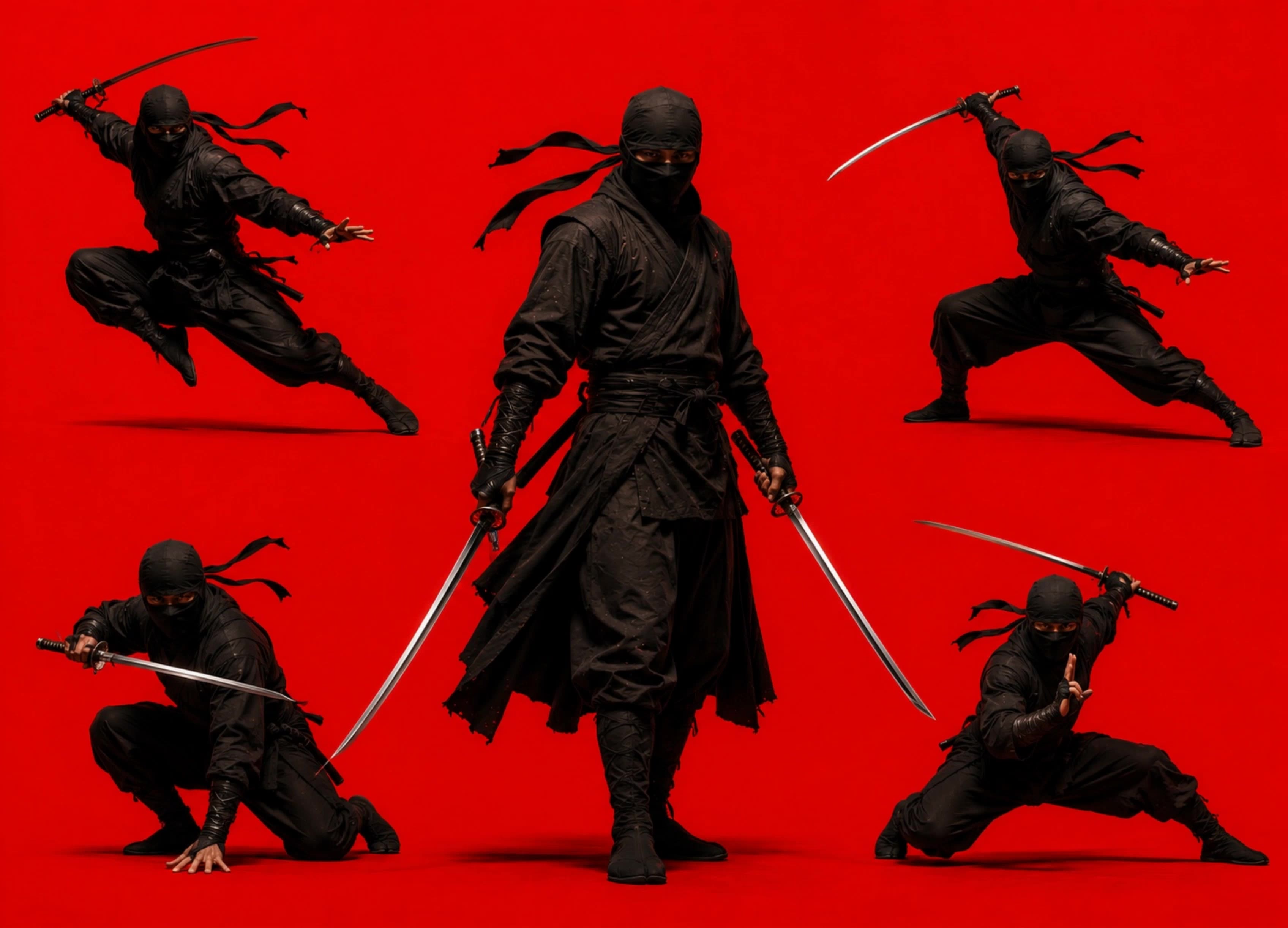 Shadow Master - ninja turtles 1990 trailer AI video