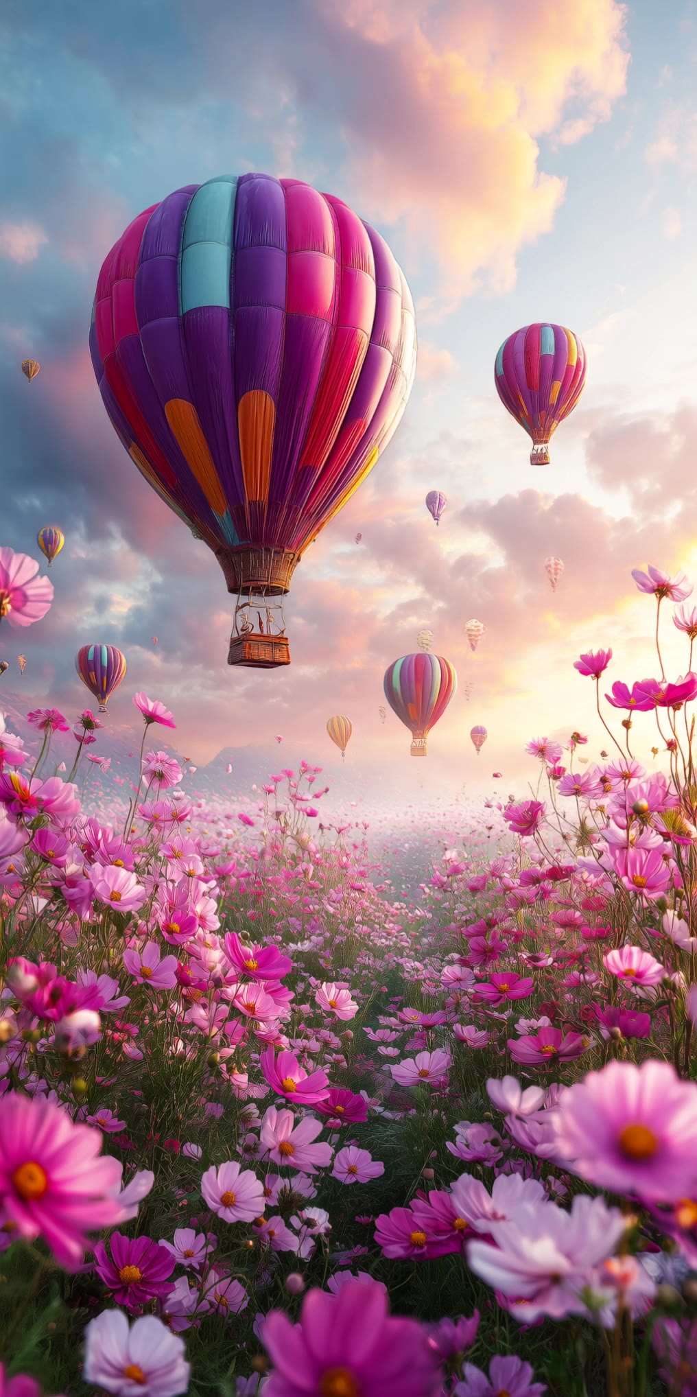 Kling AI work 294869730501926 - iridescent balloons AI video