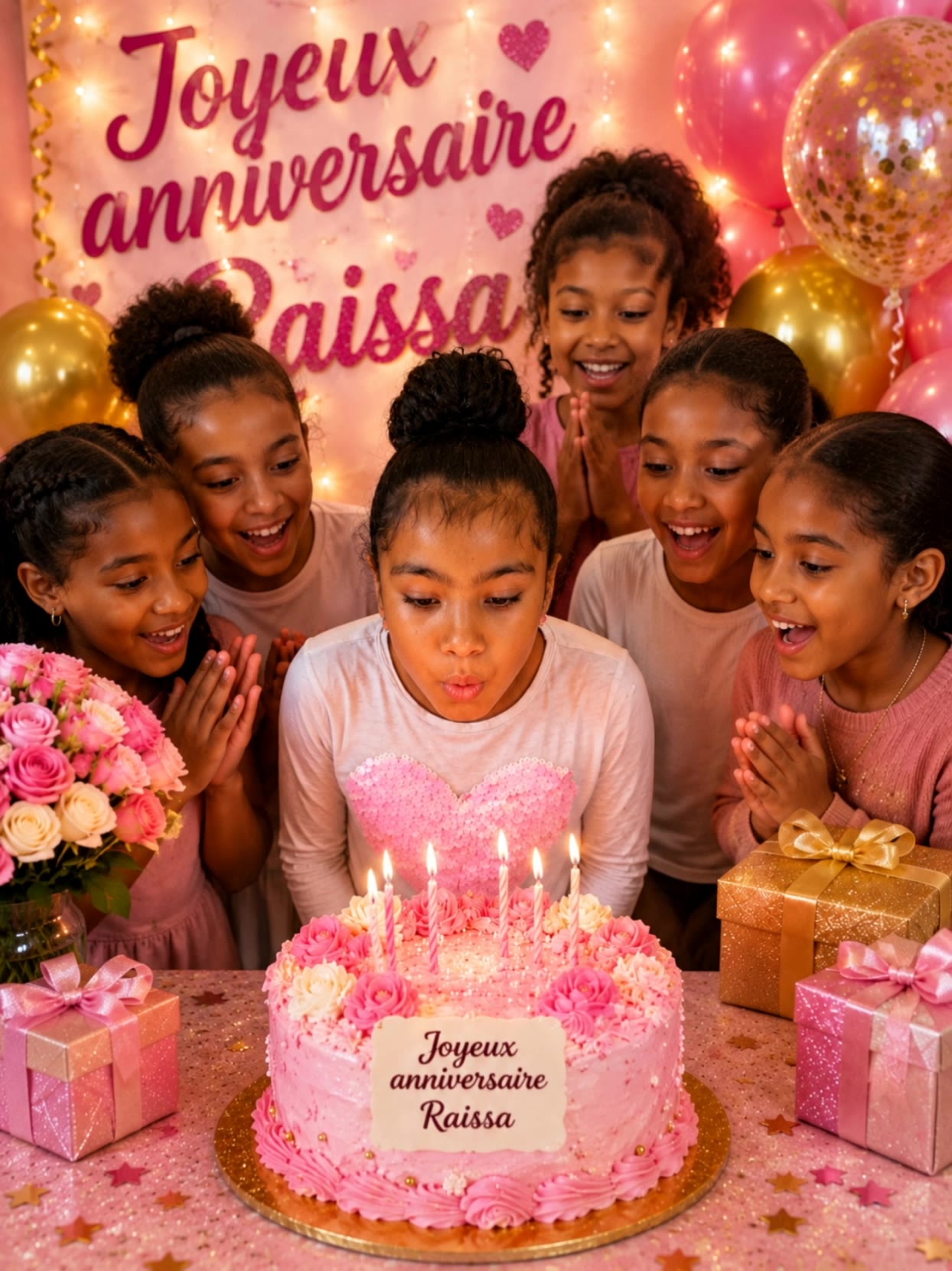 Kling AI work 315928302504694 - happy birthday scene AI video