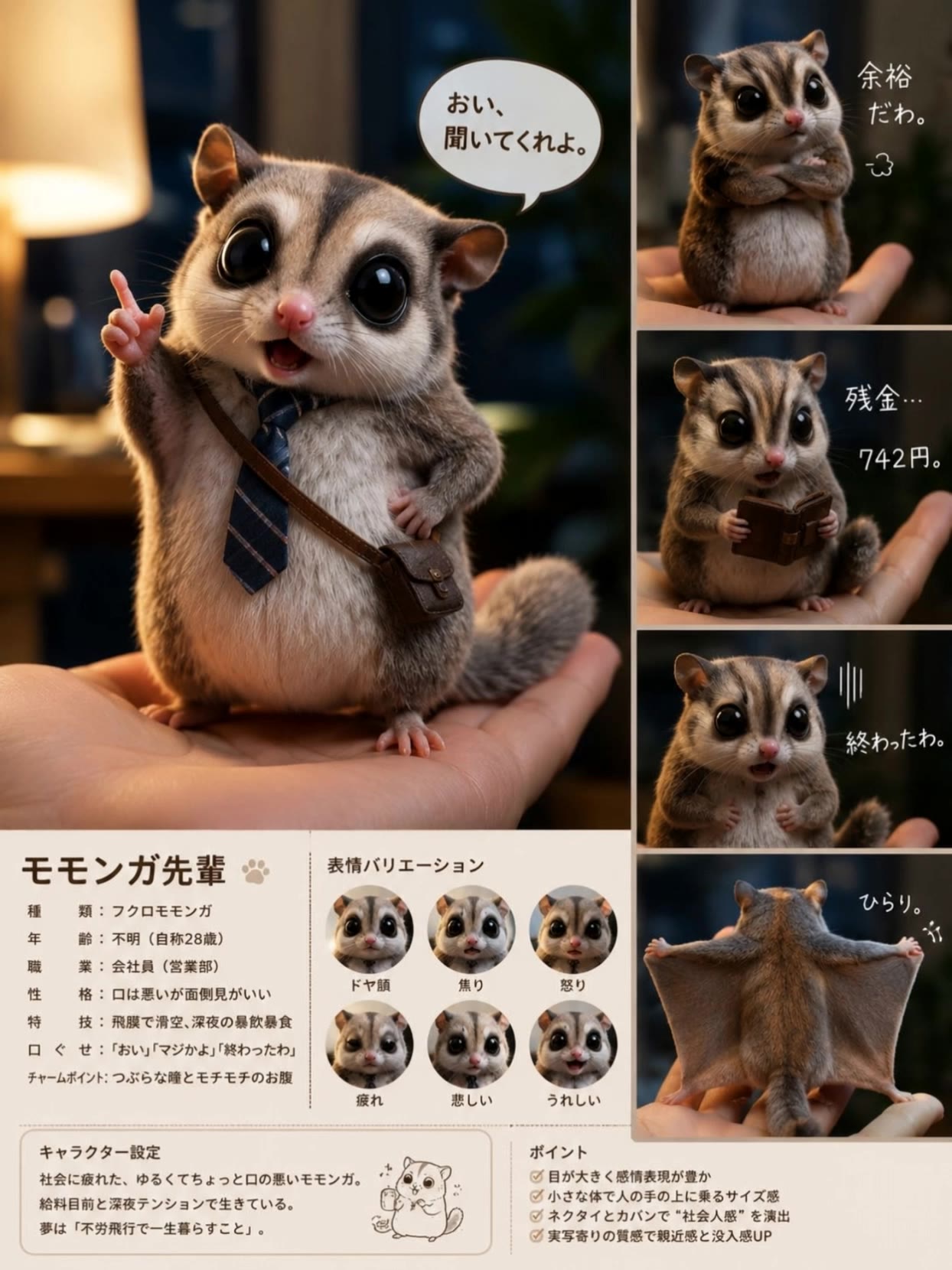 Kling AI work 310629311525074 - flying squirrel images AI video