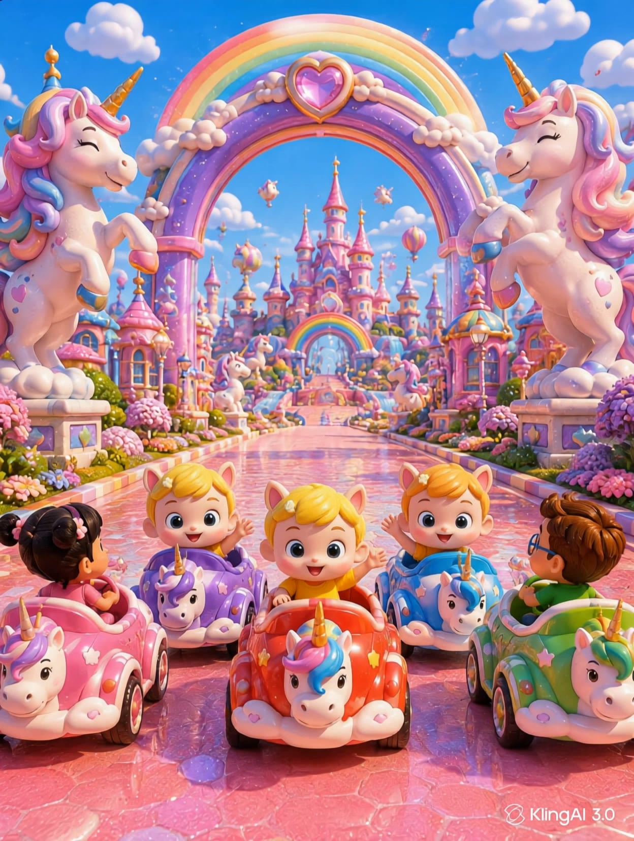 Kling AI work 319833291504316 - city the animation characters AI video