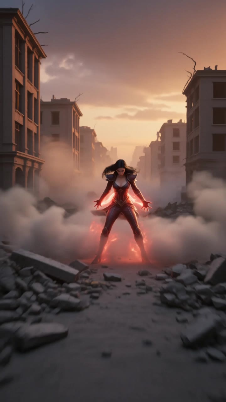 Who Can Defeat Scarlet Witch?🔥 - youtube shorts tiktok AI video