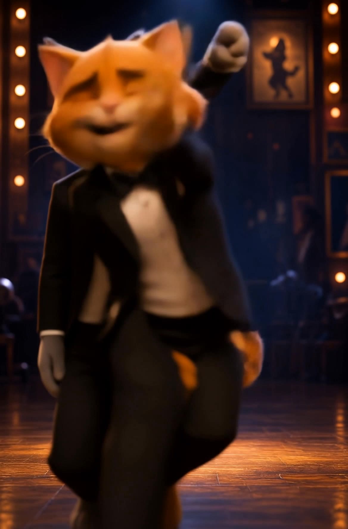 cats dances to Billie jean  - distortions unlimited AI video