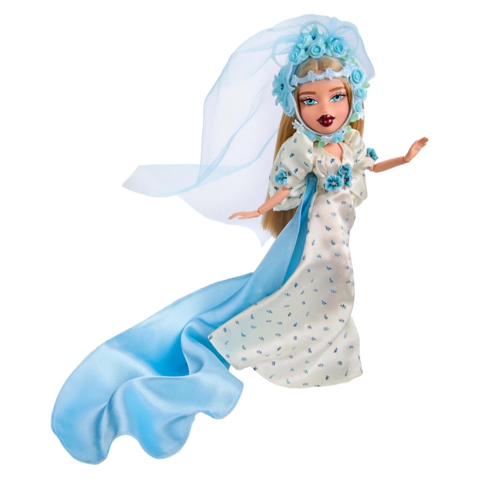 Doll Couture: Satin & Chrome - satin texture AI video