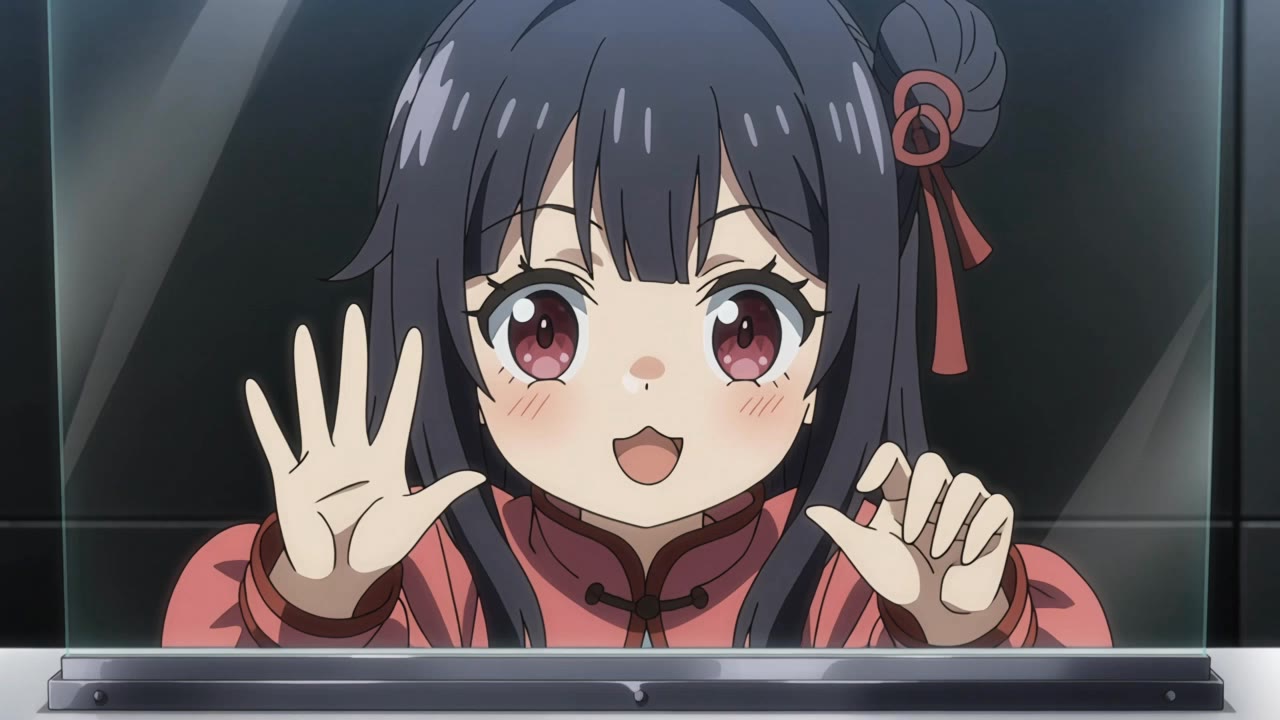 Trapped Anime Girl - anime video generation 1.6 бесплатно AI video
