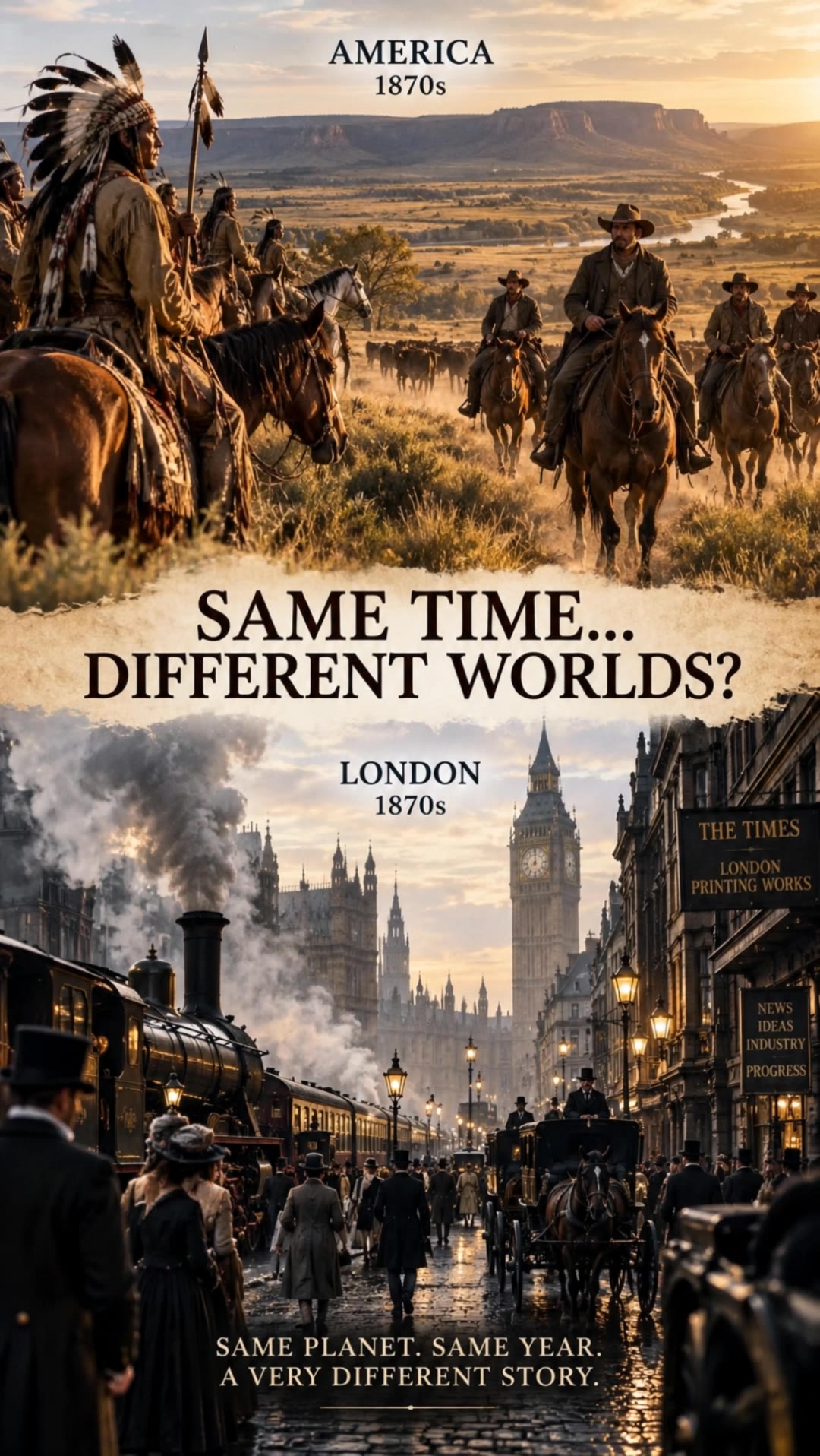same time worlds apart - frontier speed AI video