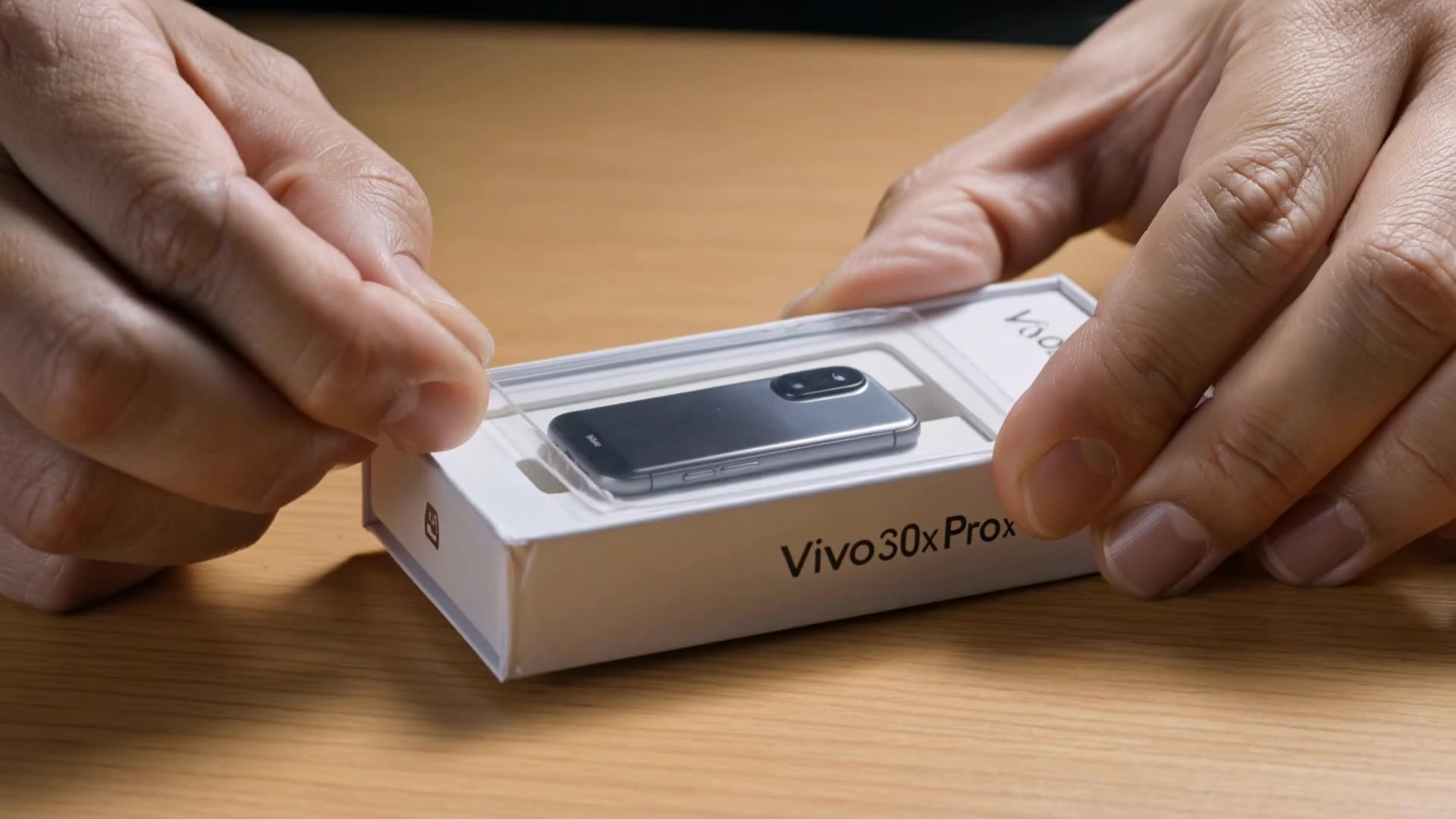 vivo 300x pro  - phone transparent background AI video