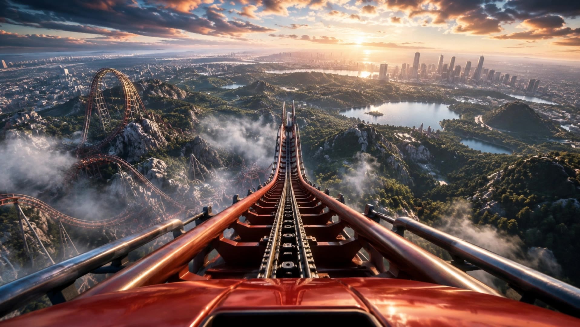 Kling AI work 314778833665109 - gemini roller coaster AI video