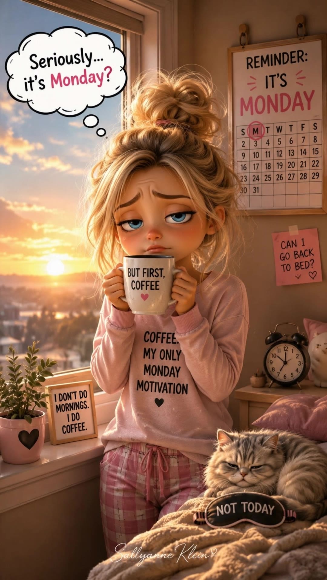 Kling AI work 318292790505502 - monday pic quotes AI video