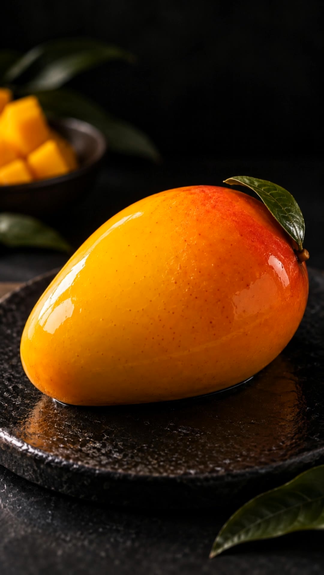 Mango ASMR cut - men long hair cut AI video