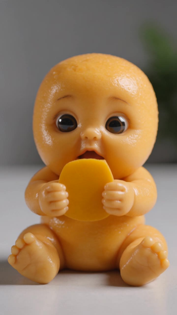 Baby watermelon  - cgi baby AI video