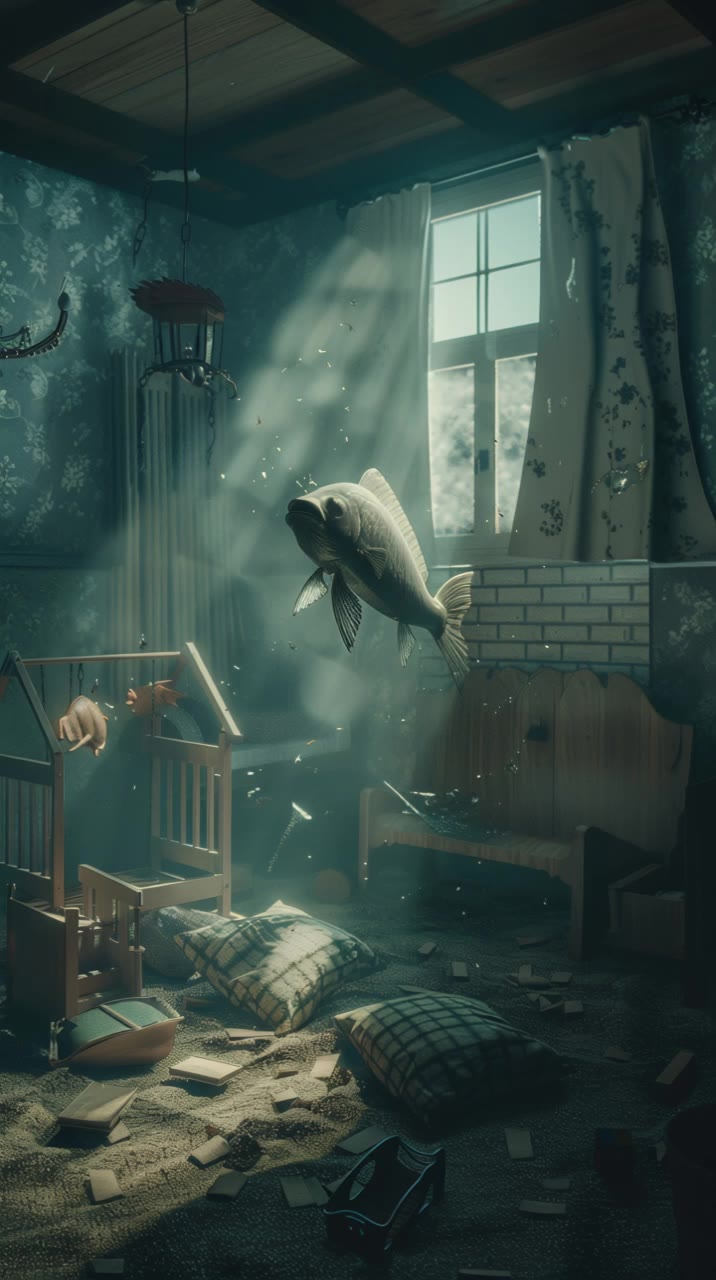 Sleep forever - sleep animation AI video