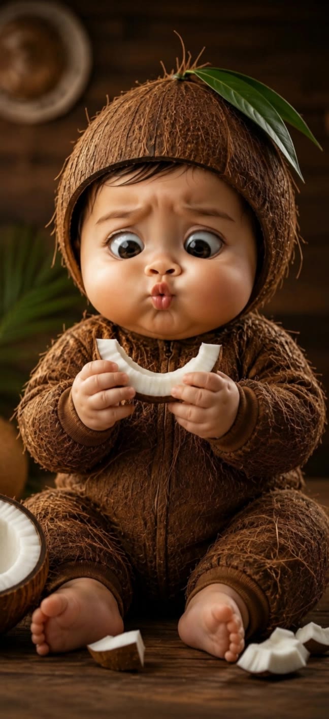 Baby asmr - baby face filter AI video