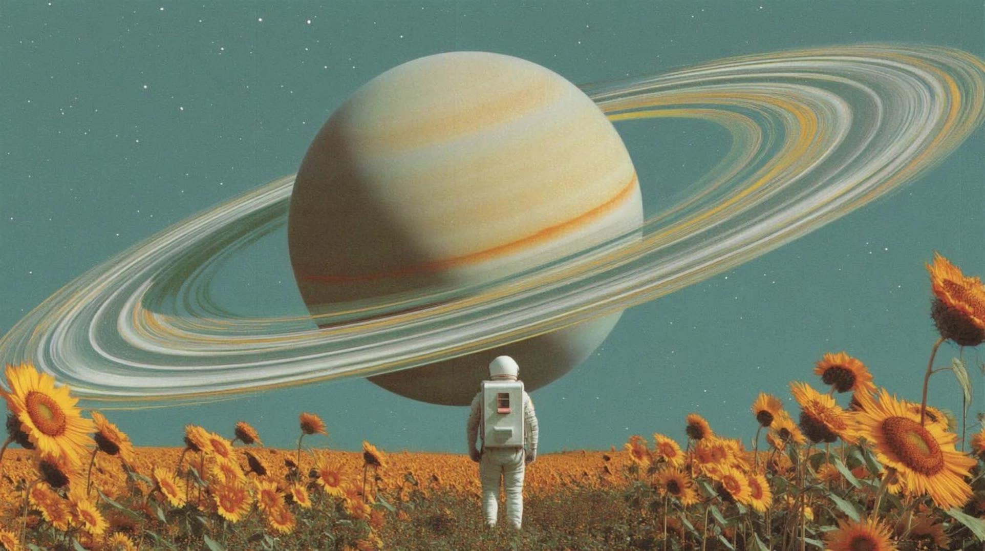 Astronaut in the Field - animated astronaut AI video