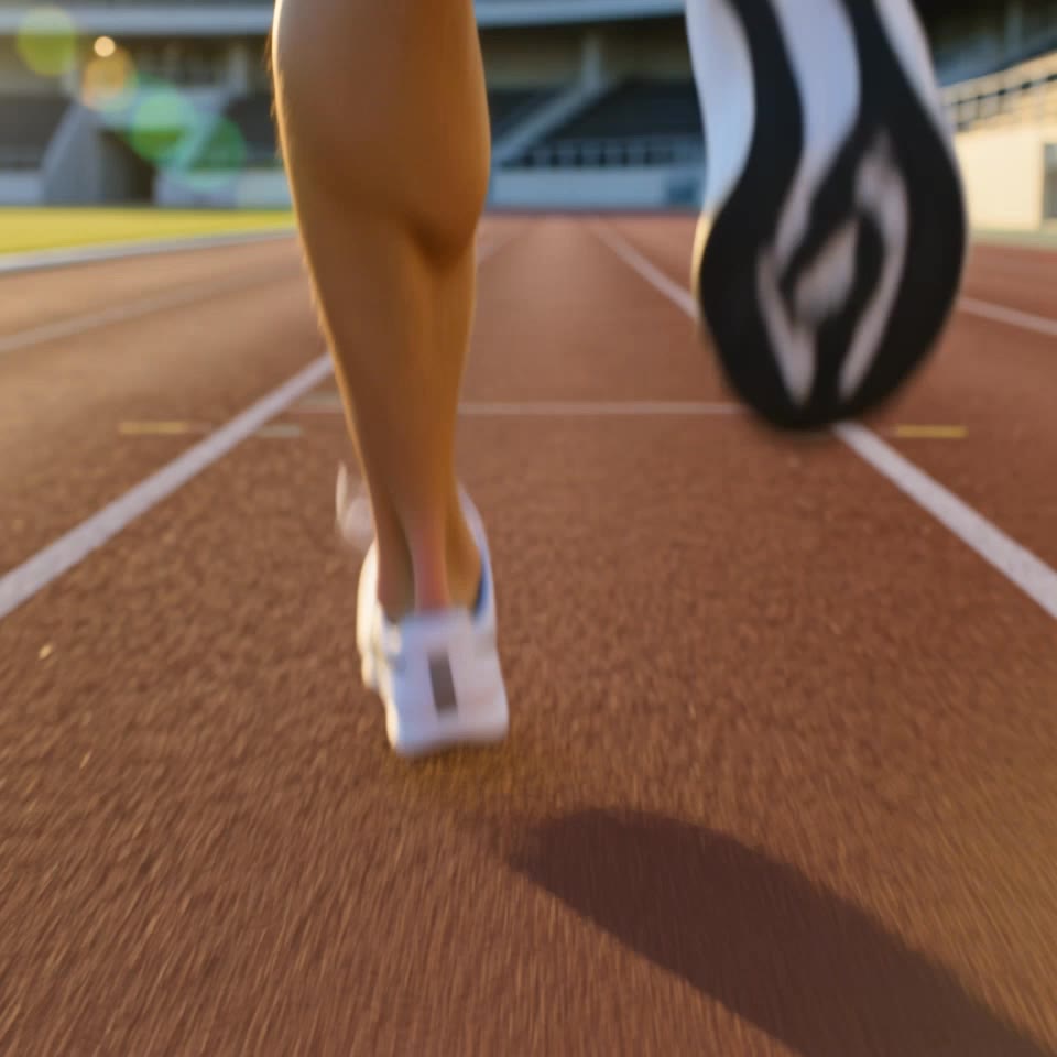 Calf illustration  - feet video AI video