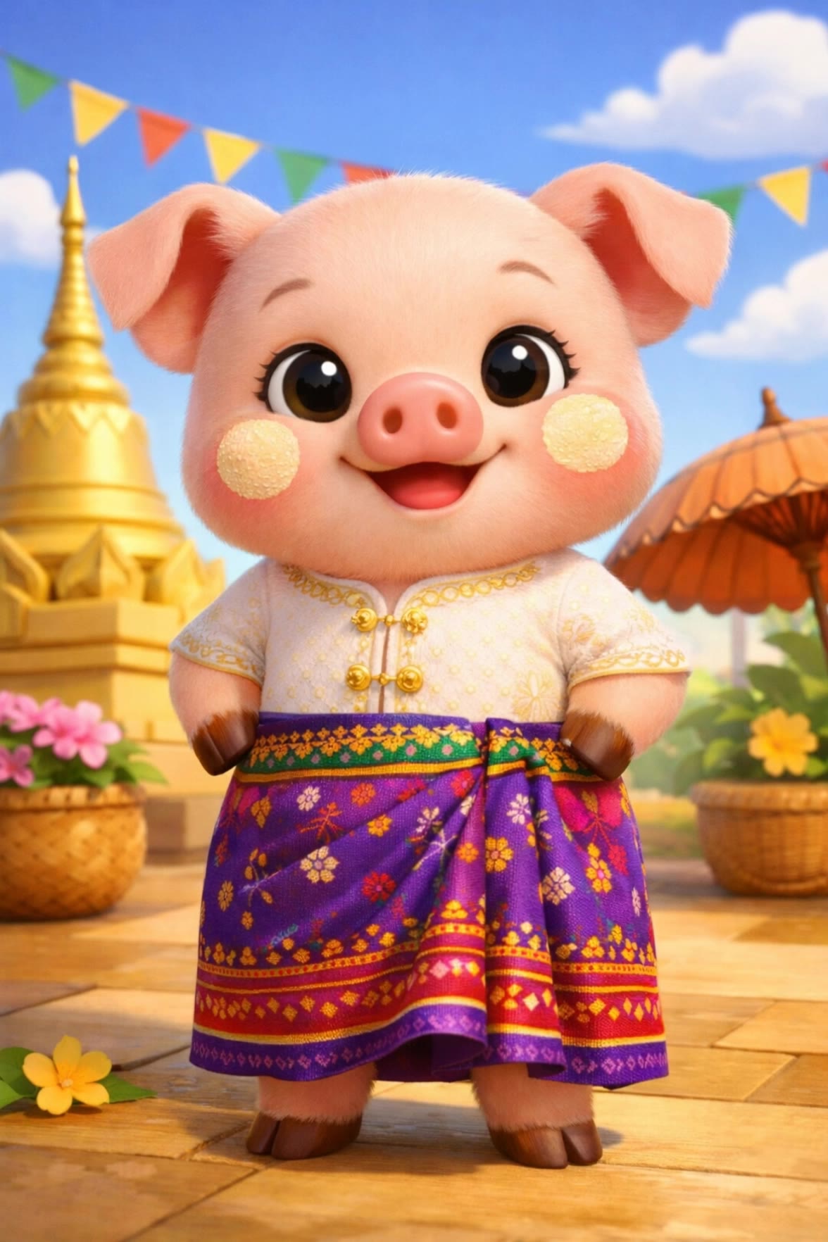 Kling AI work 298122484311320 - pig silhouette AI video