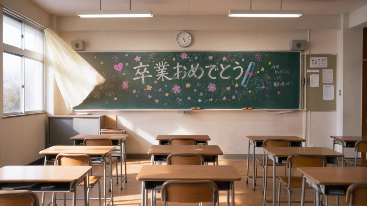 The Last Classroom Photo - photo animation AI video