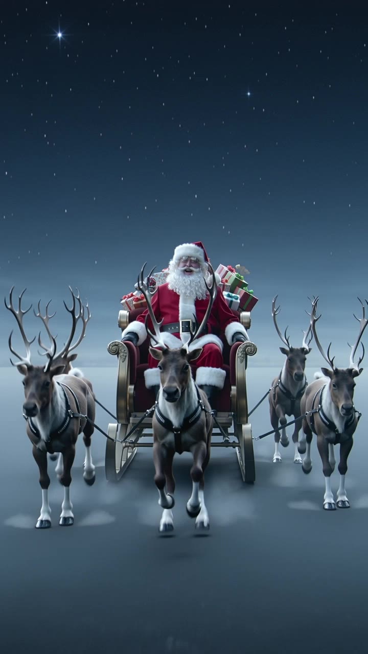 Kling AI work 298219661507332 - custom santa video AI video