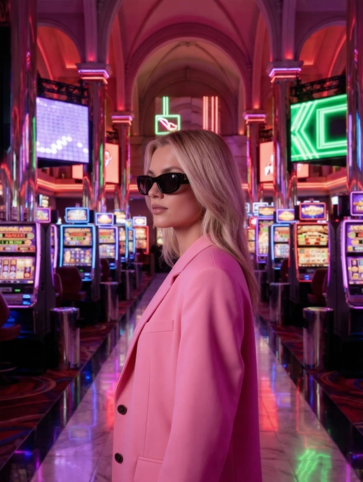 Kling AI work 305141638316066 - casino wallpaper AI video