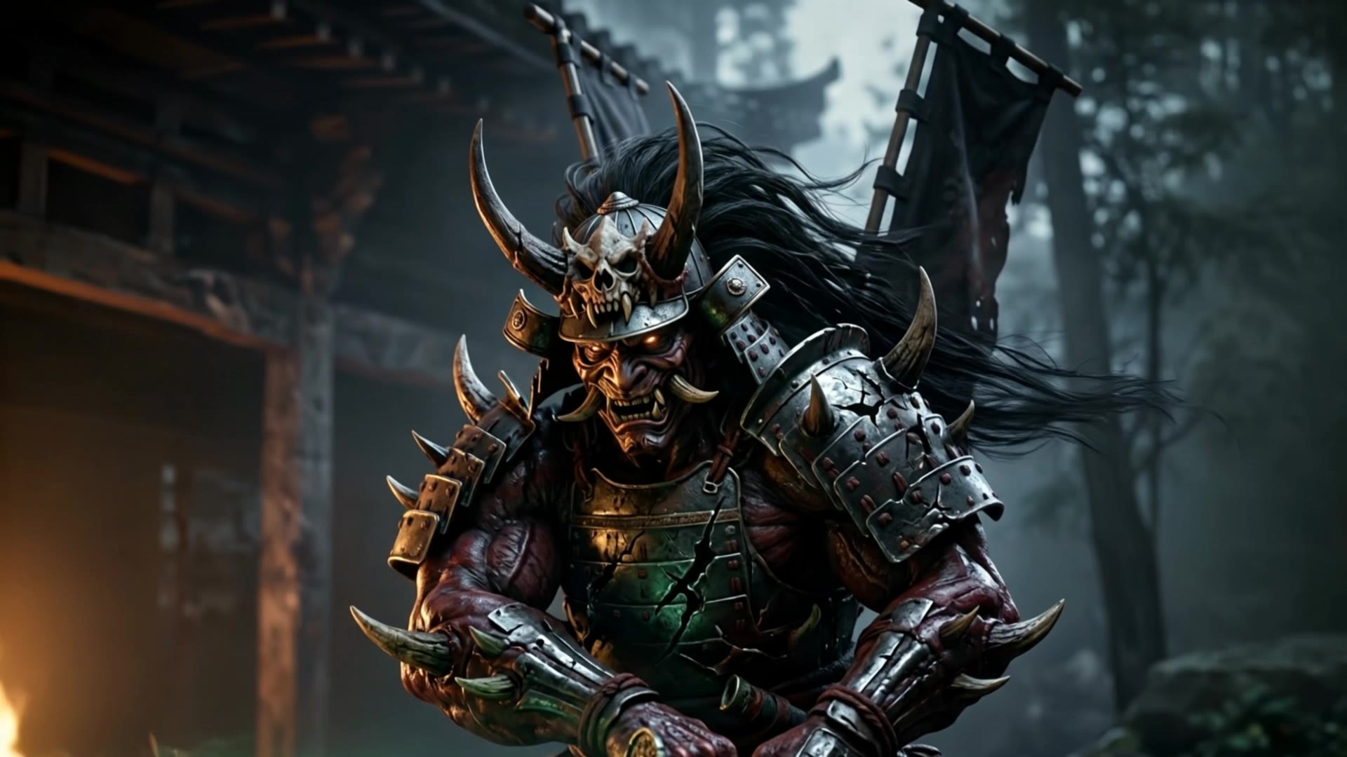 Kling AI work 312072852667767 - katana sheathed AI video