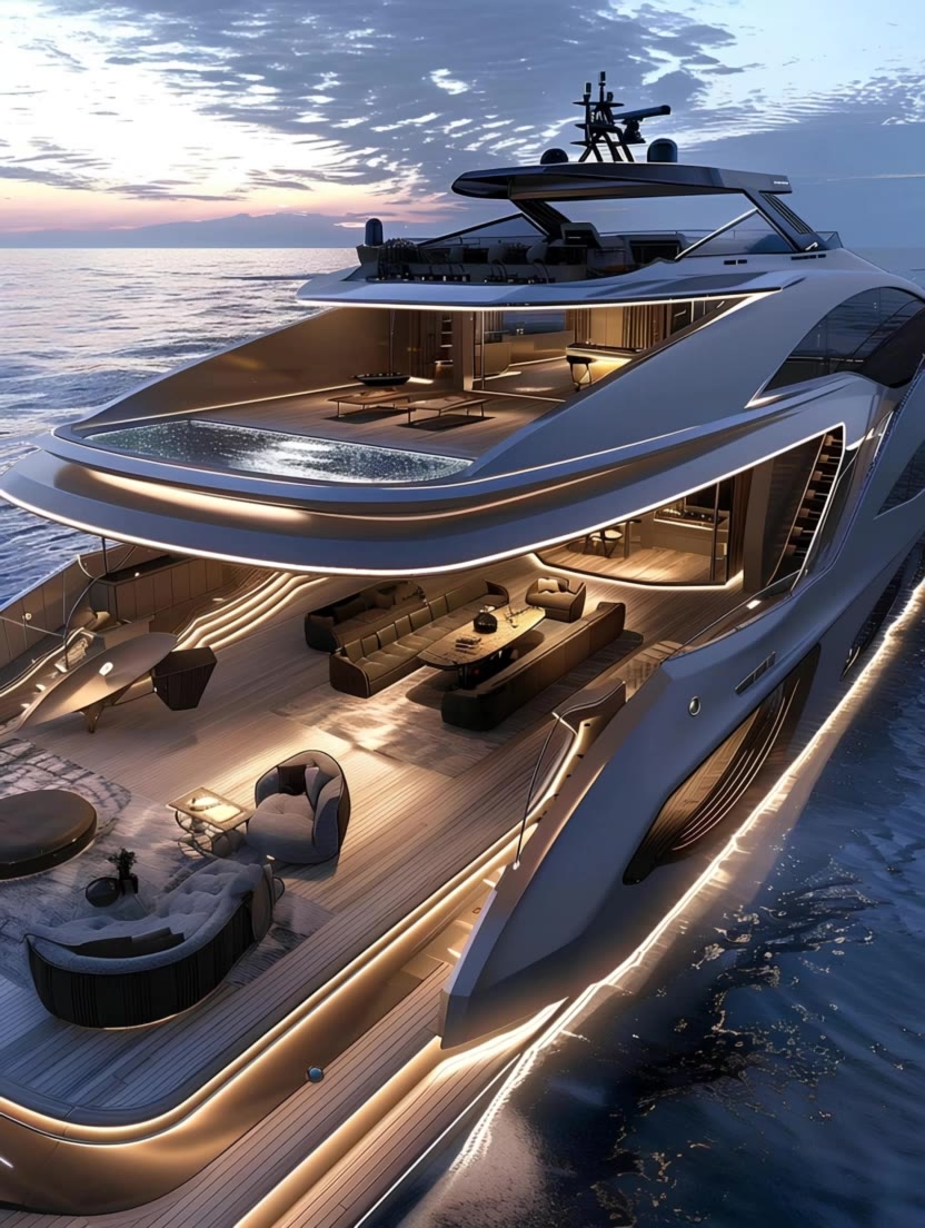 Luxury yacht - luxury ai generator AI video