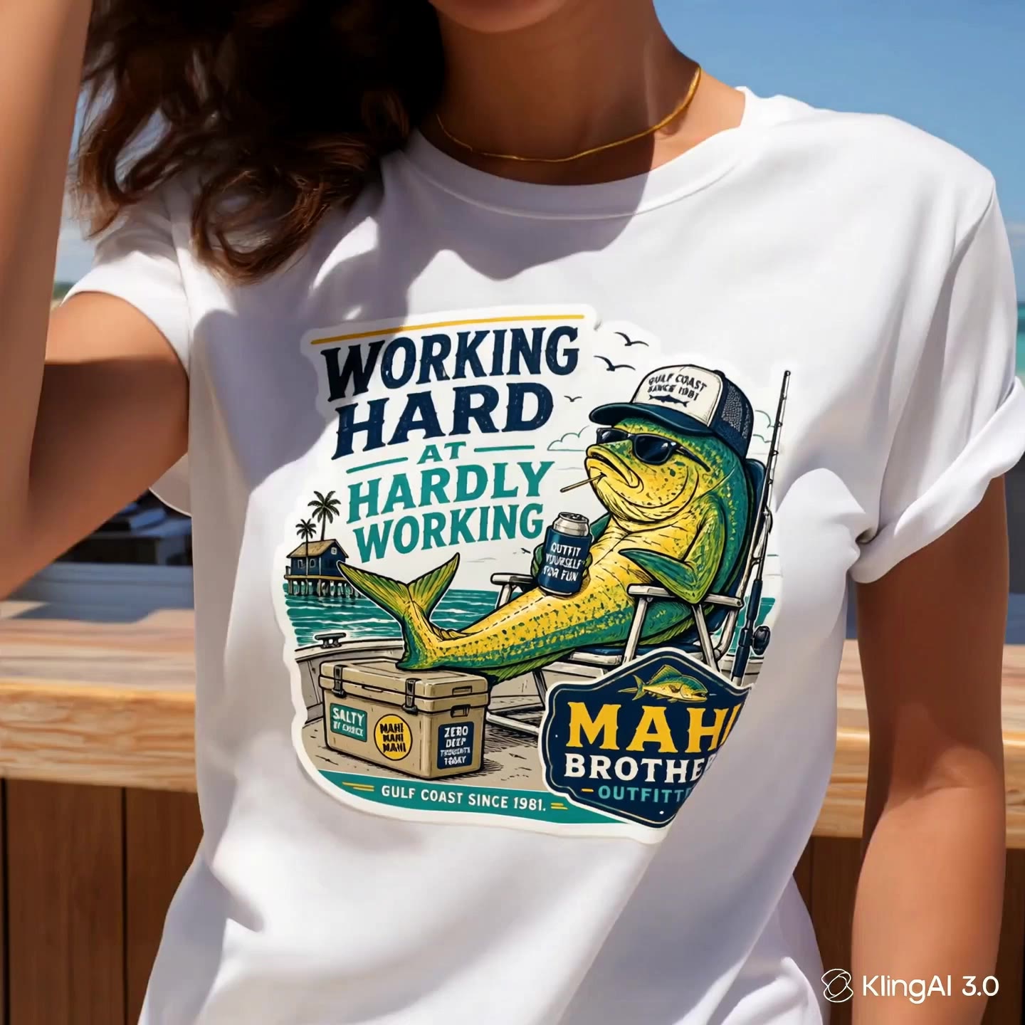 Kling AI work 310312121525859 - t shirt images designs AI video